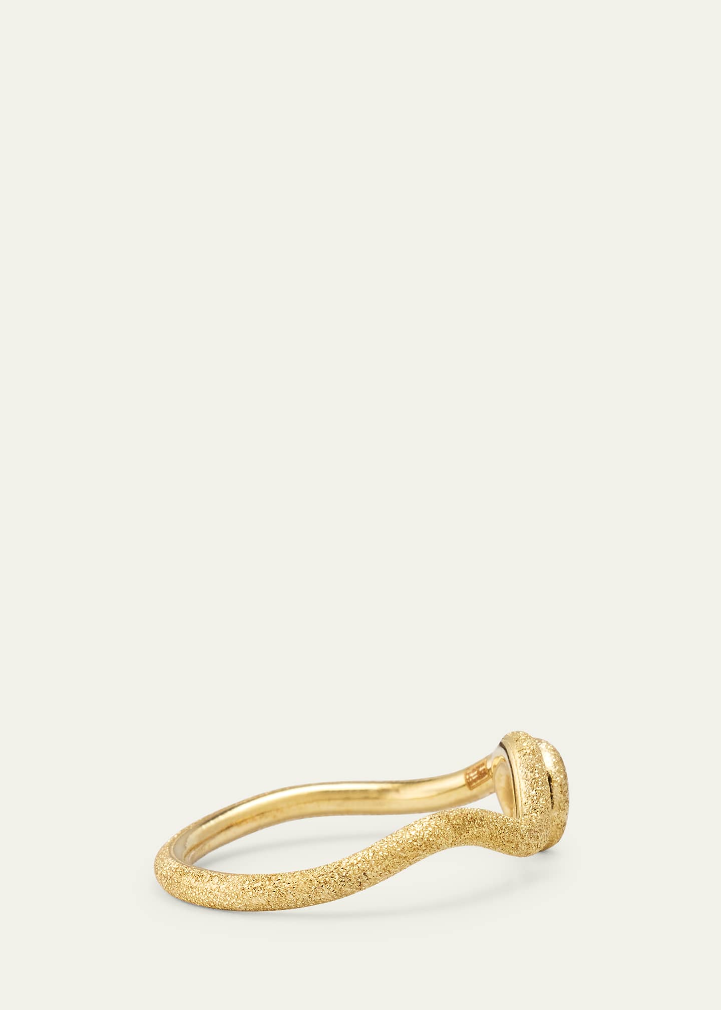 Bea Bongiasca 9K Touch of Gold Wave Ring Image 4 of 4