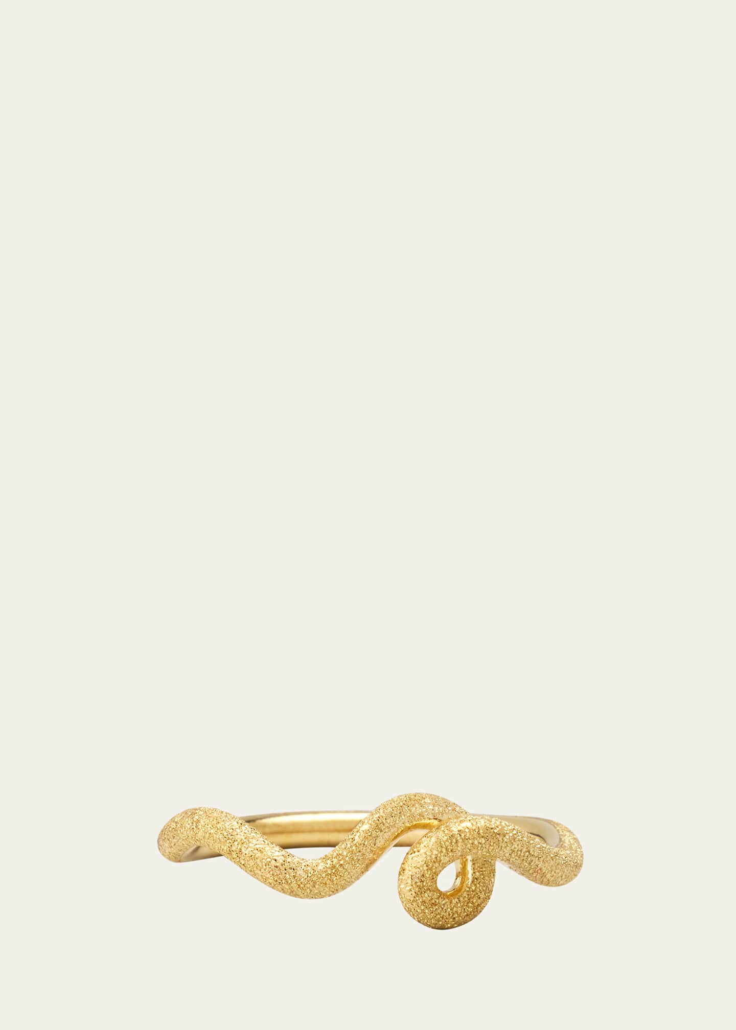 Bea Bongiasca 9K Touch of Gold Wave Ring Image 1 of 4