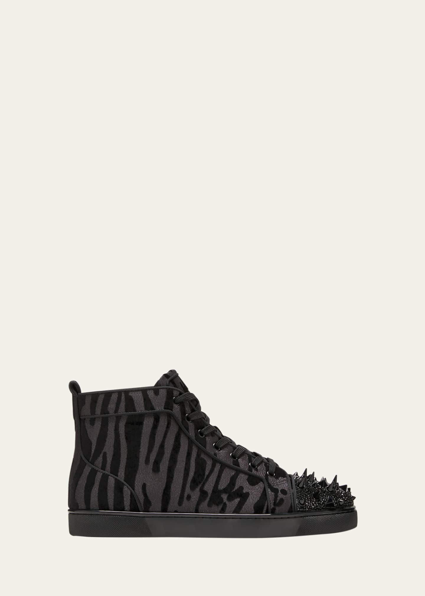 Velvet high top sneakers discount