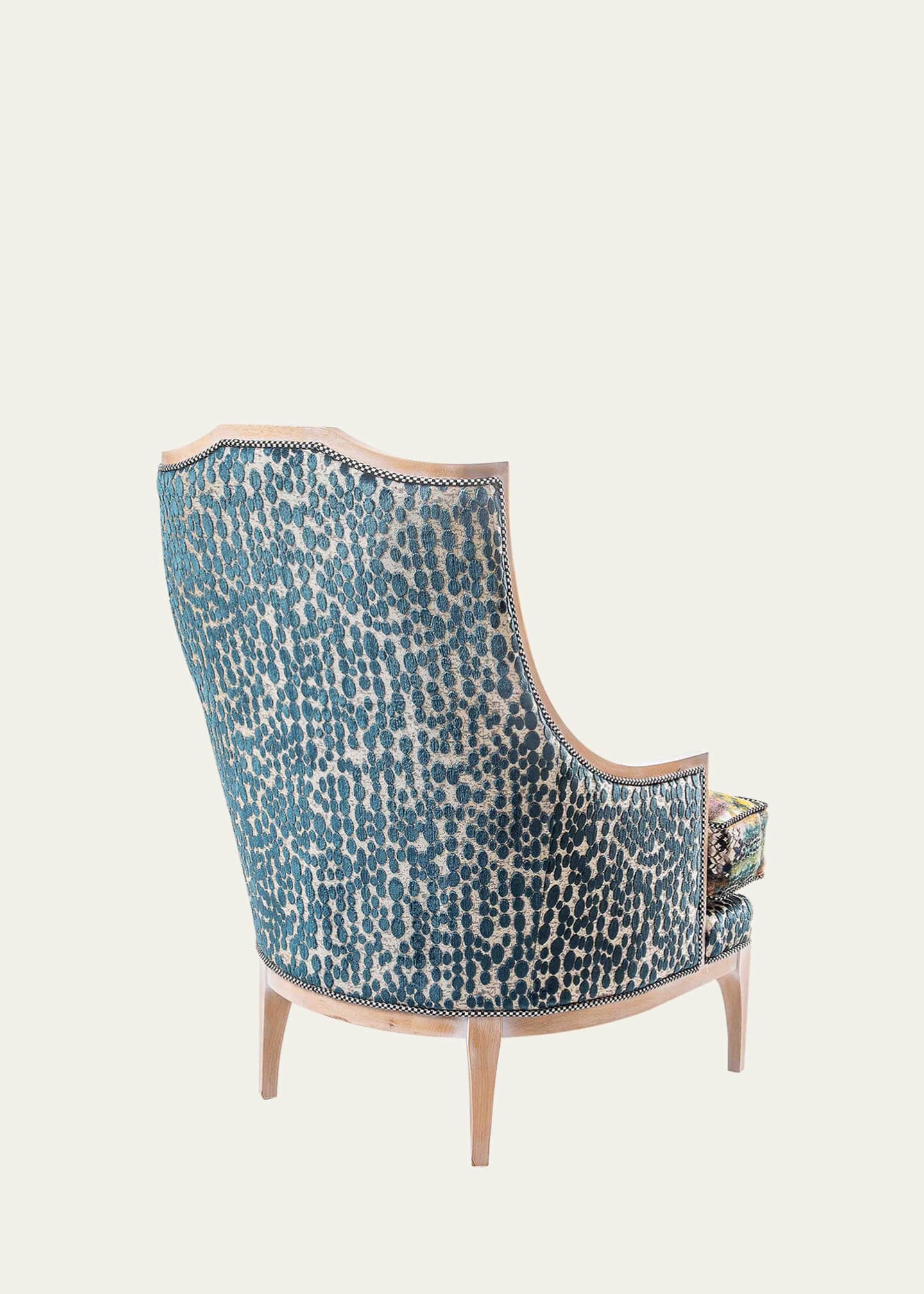 MacKenzie-Childs Mosaic Chair Image 3 of 4