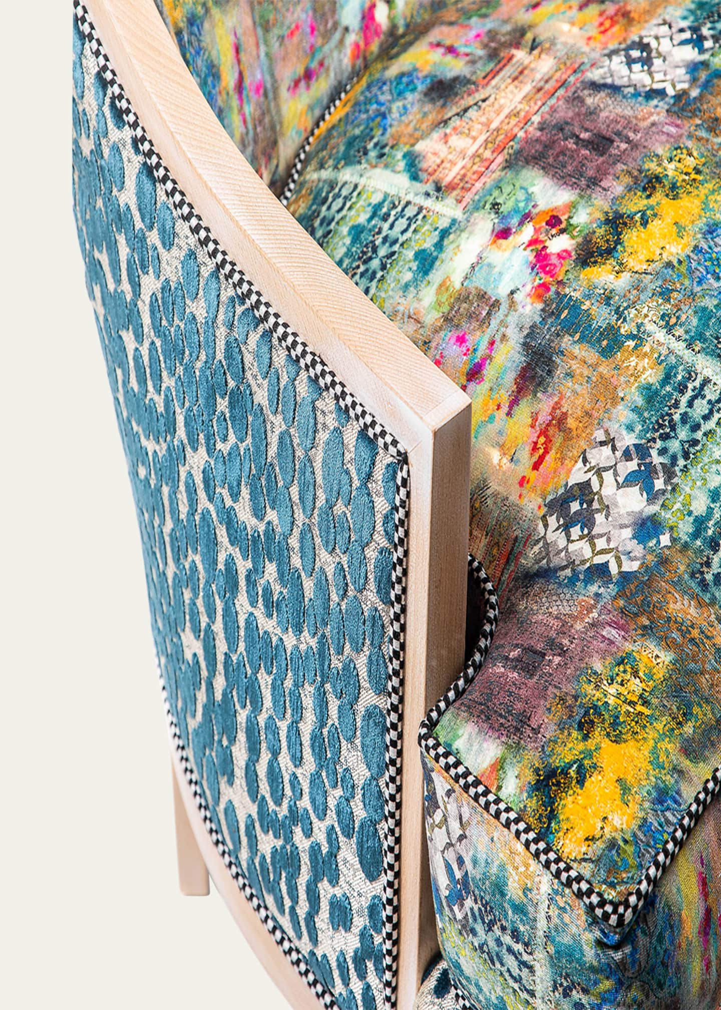 MacKenzie-Childs Mosaic Chair Image 4 of 4