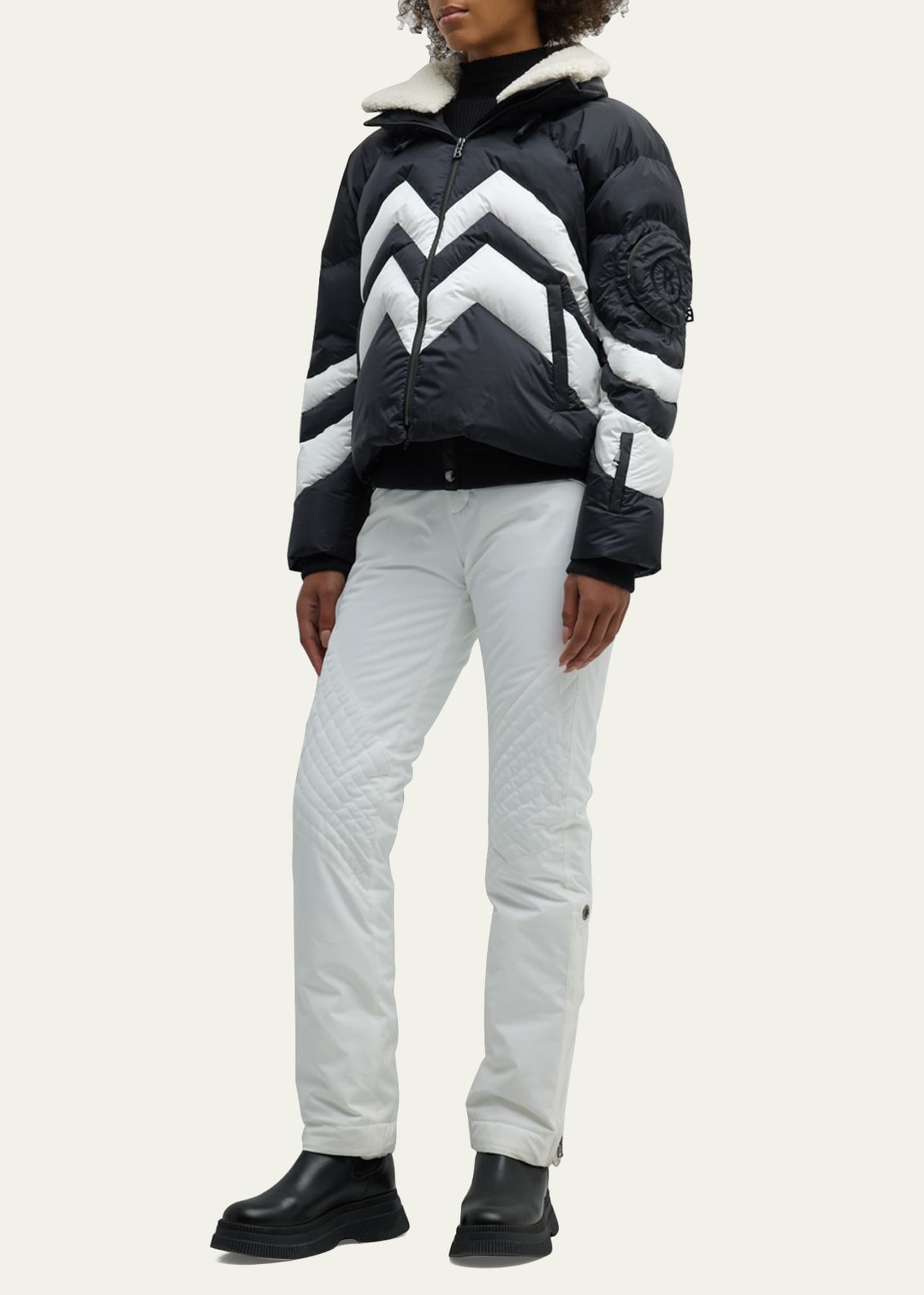 Chevron teddy jacket sales