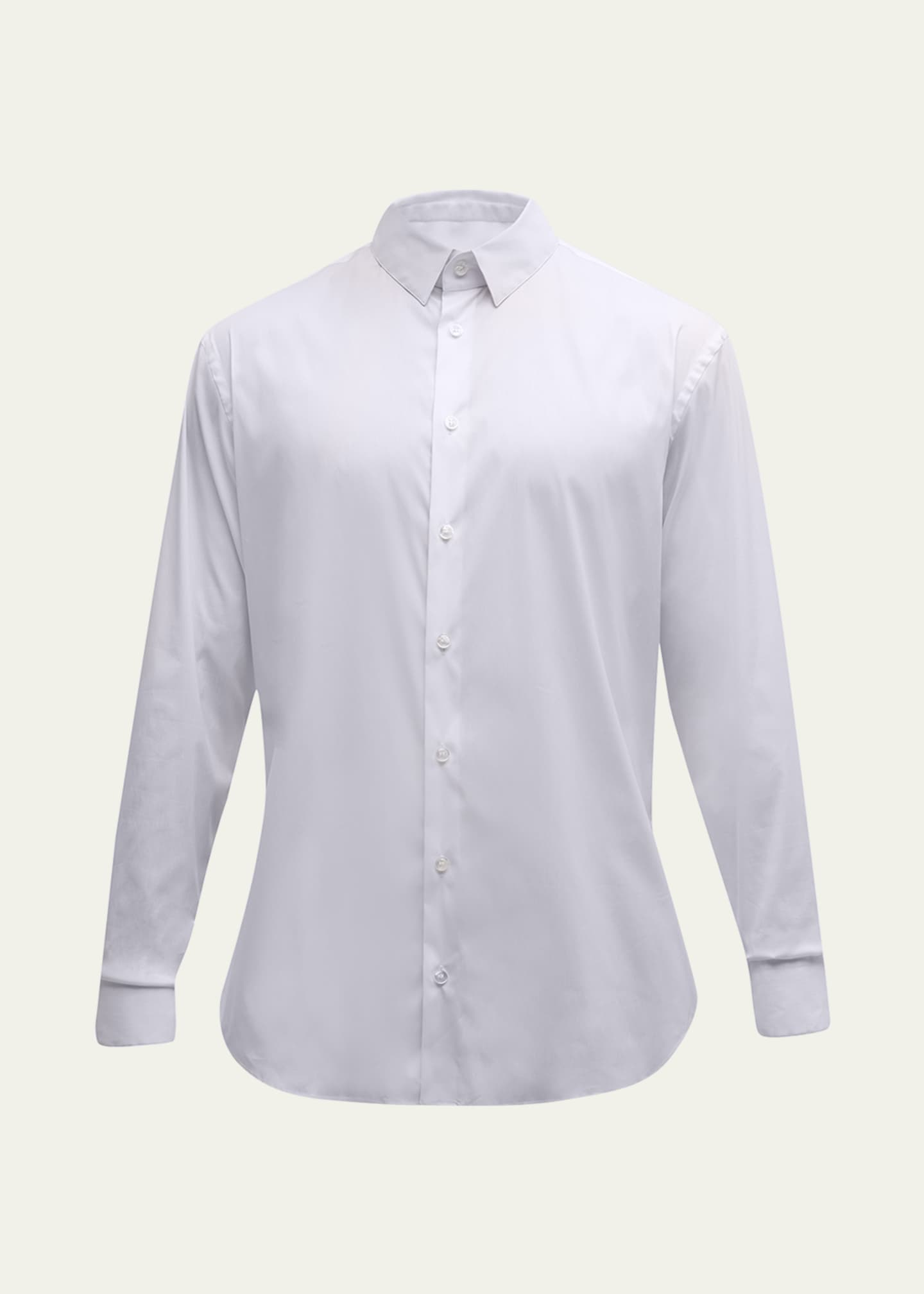 Giorgio Armani White Cotton Shirt