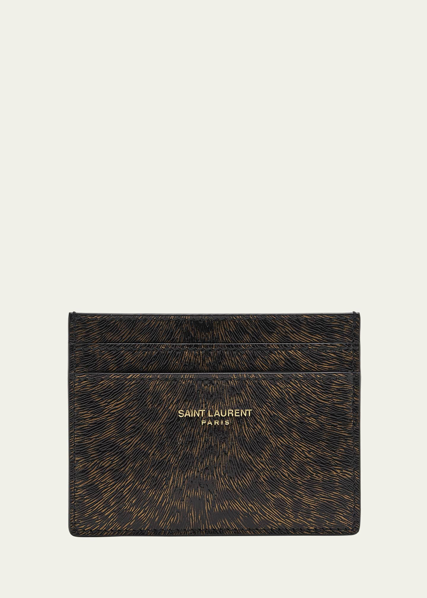 Saint Laurent Men's Designer Card Holders & Card Cases