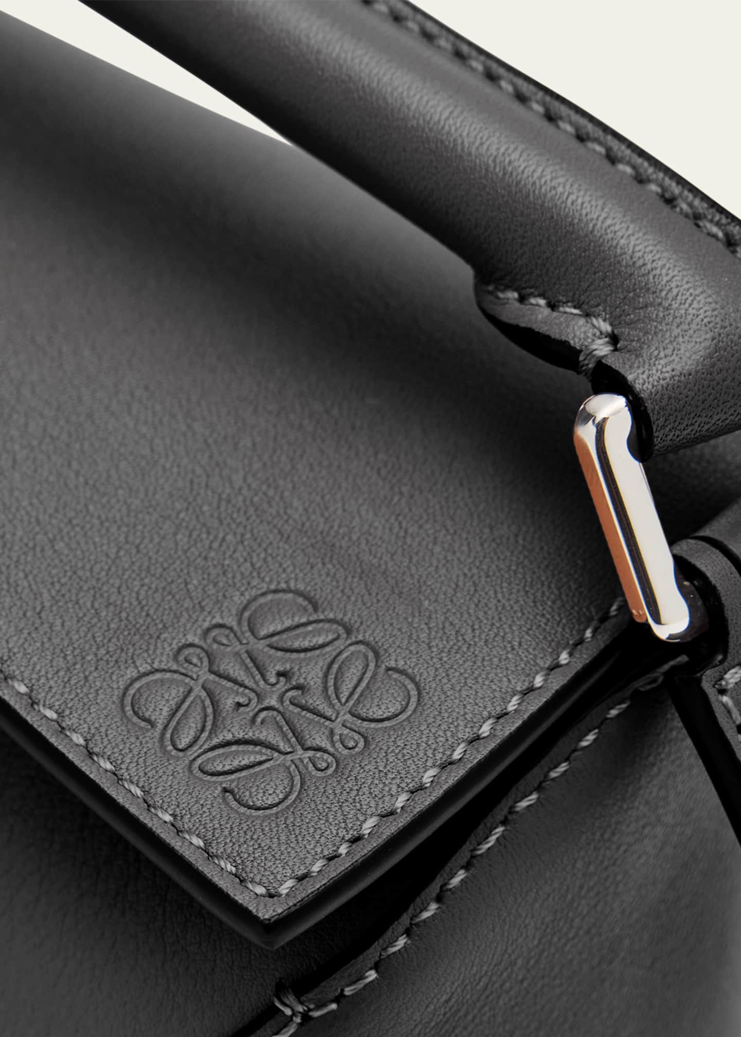 Loewe x Paula's Ibiza Puzzle Edge Mini Top-Handle Bag in Leather Image 6 of 6