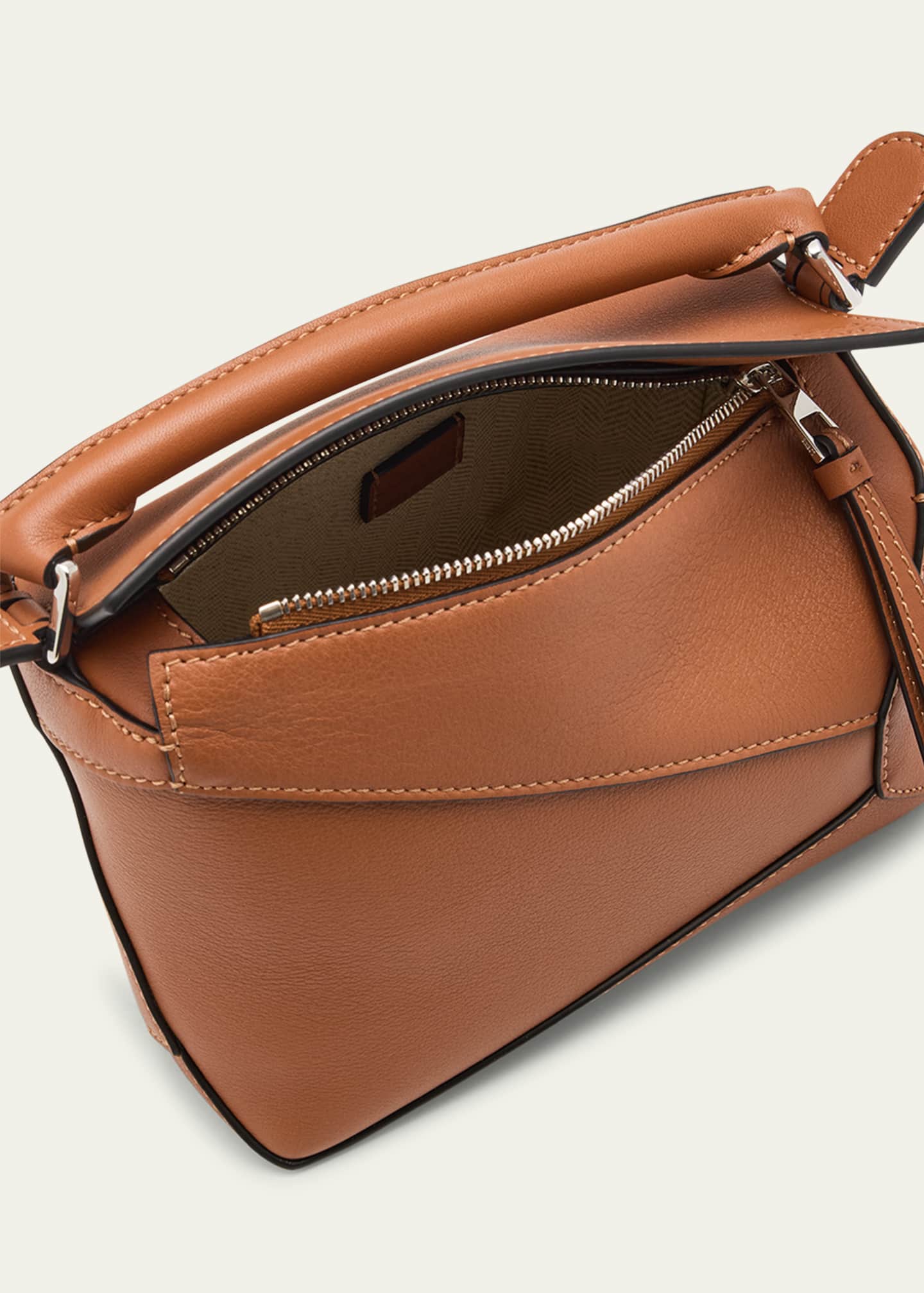 Loewe x Paula's Ibiza Puzzle Edge Mini Top-Handle Bag in