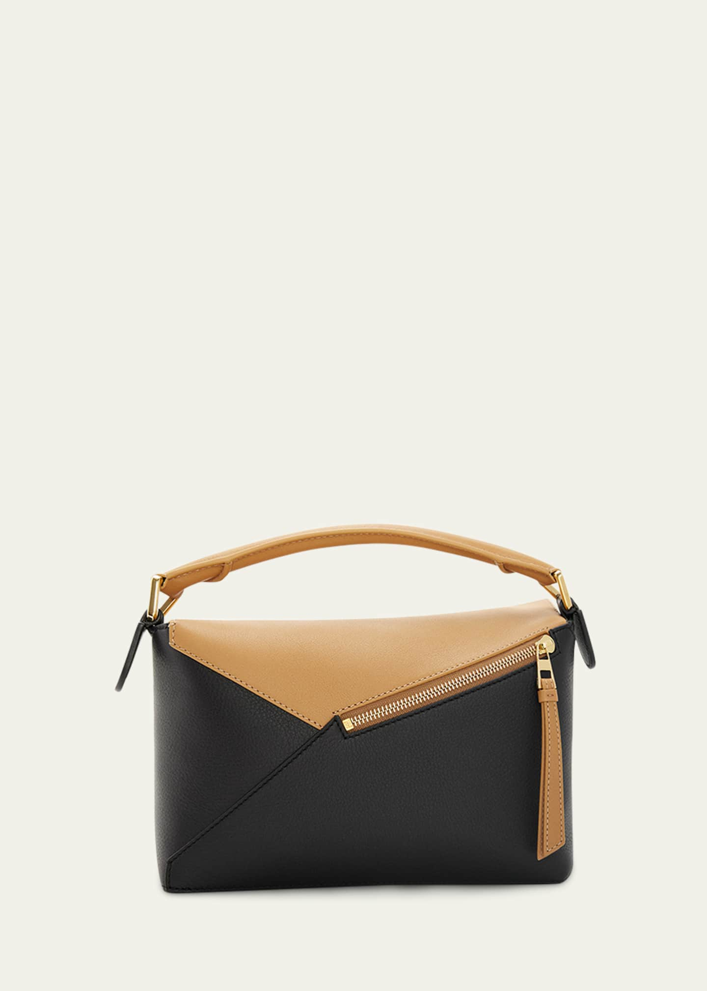 Loewe Women's Small Bicolor Puzzle Bag - Olive