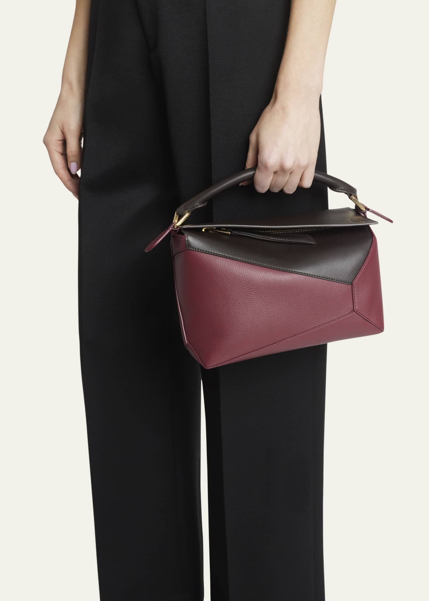 Loewe Small Puzzle Bicolor Shoulder Bag - Bergdorf Goodman