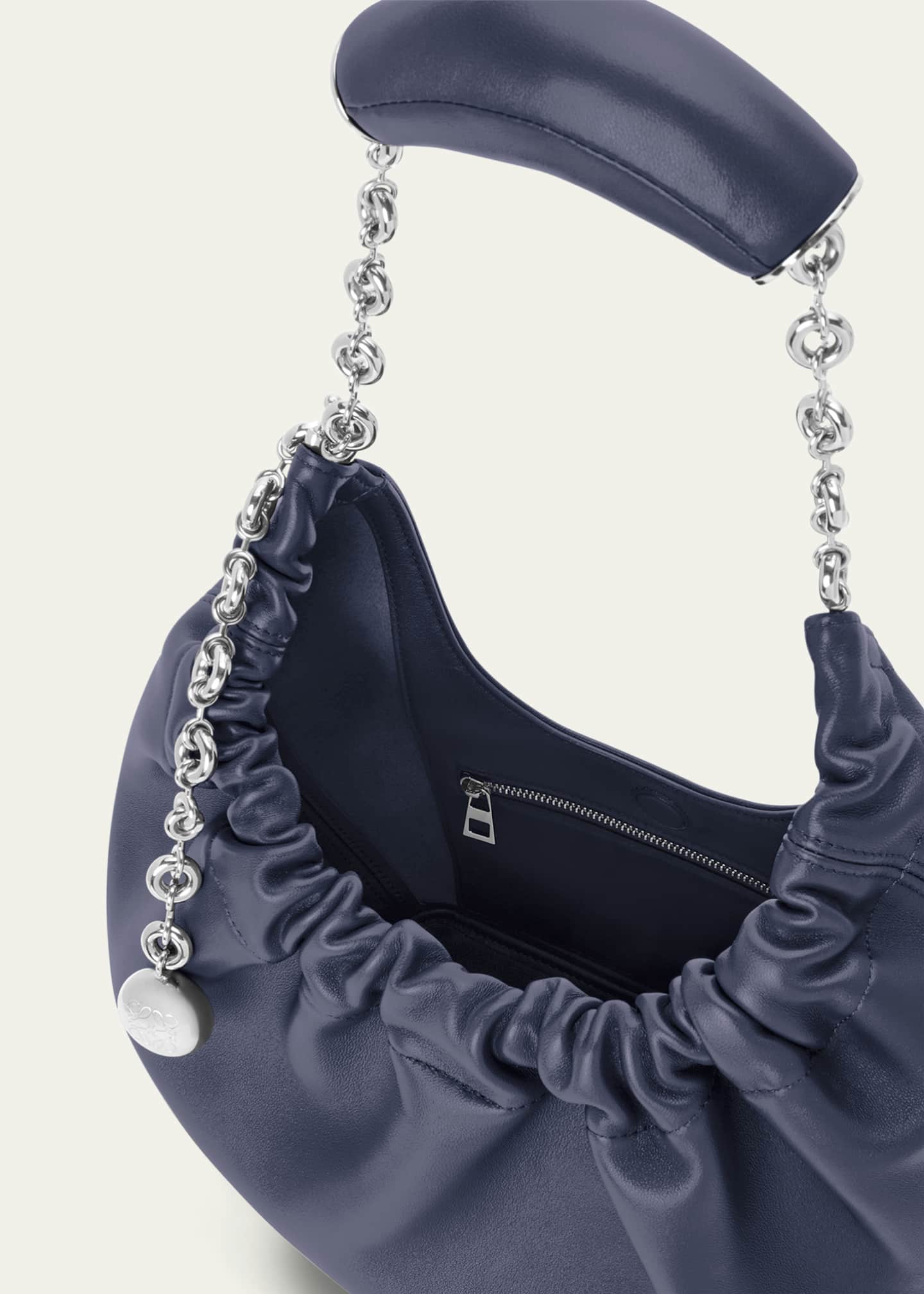 Loewe Squeeze Small Shoulder Bag in Napa Leather Image 4 of 6
