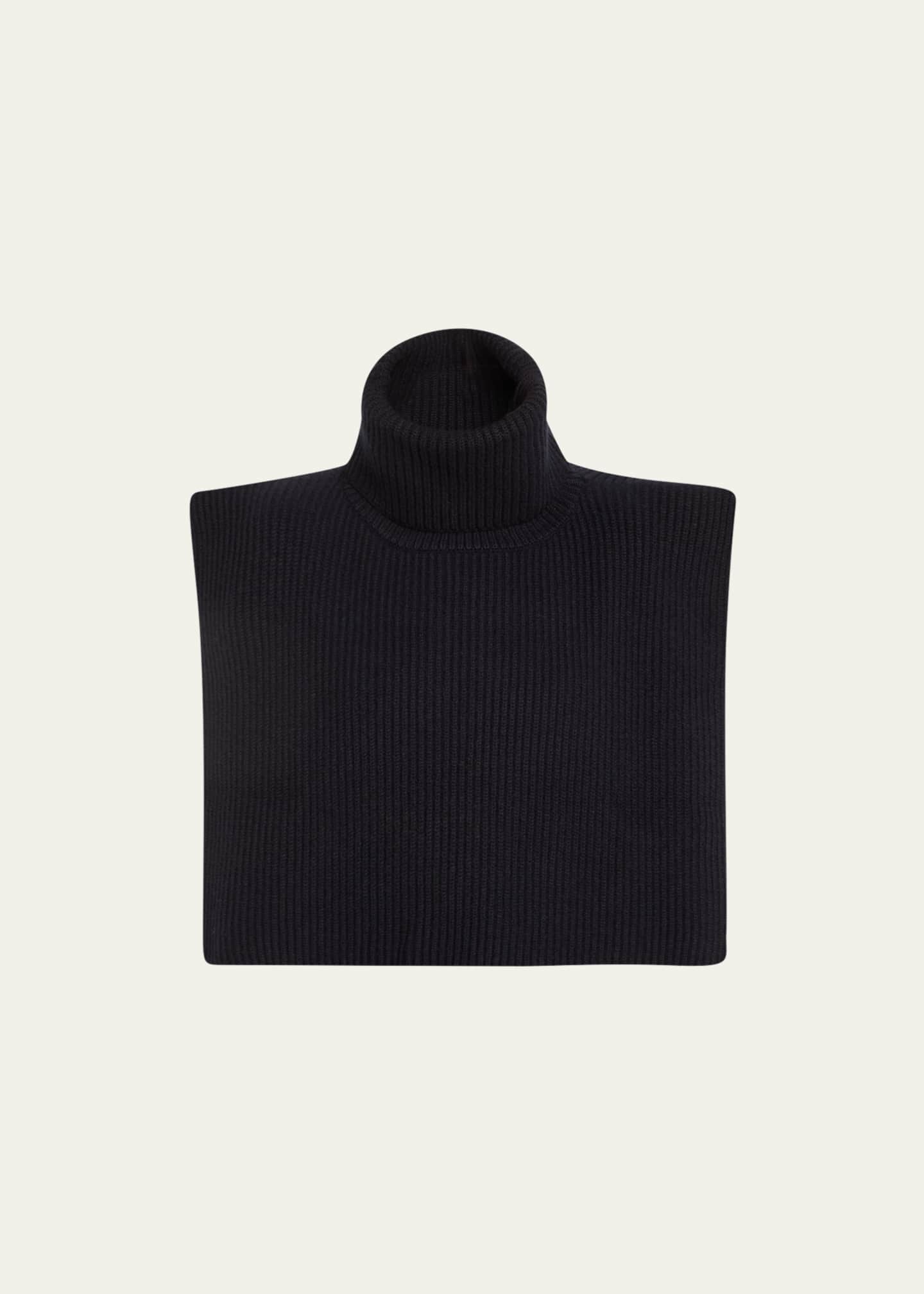 THE ROW Eppie Cashmere Rib Turtleneck Collar Image 1 of 5