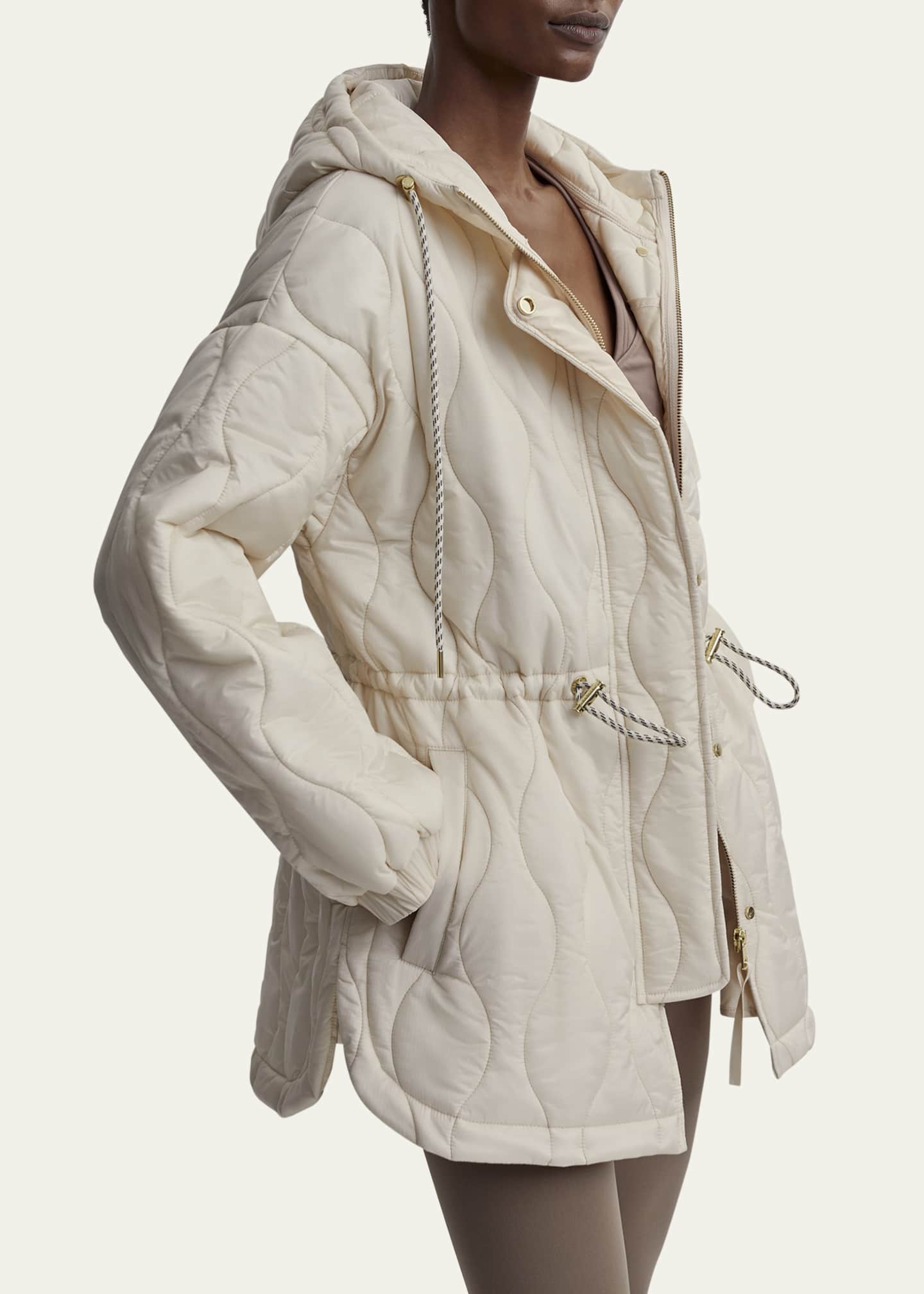 Varley Caitlin Quilted Hooded Jacket Bergdorf Goodman