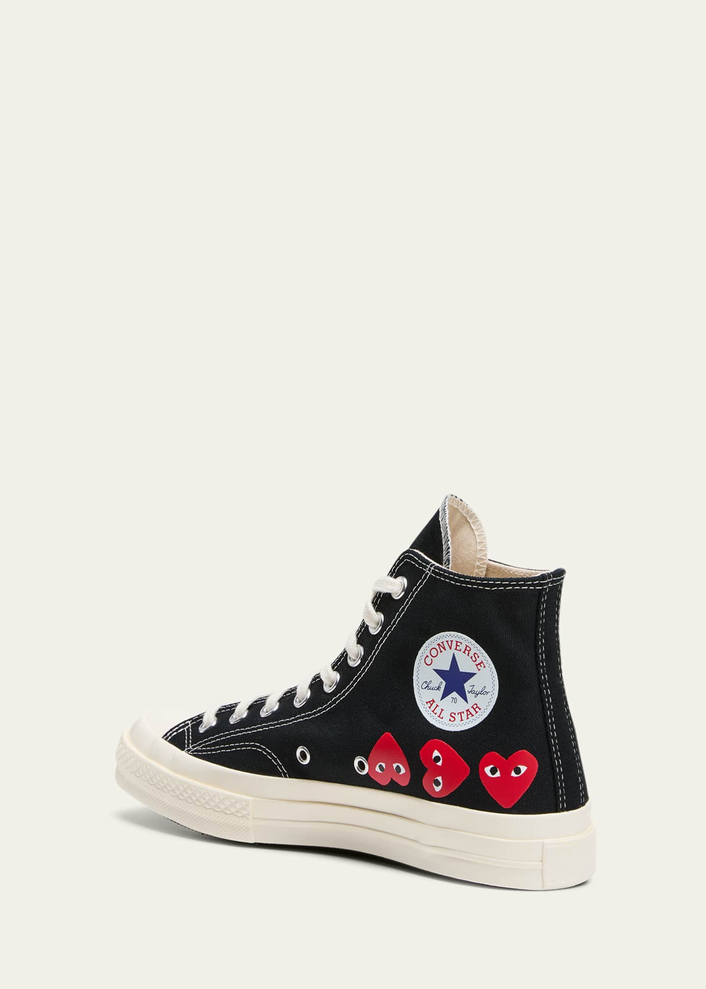 CDG Play x Converse Multi Heart Low-Top Sneakers - Bergdorf Goodman