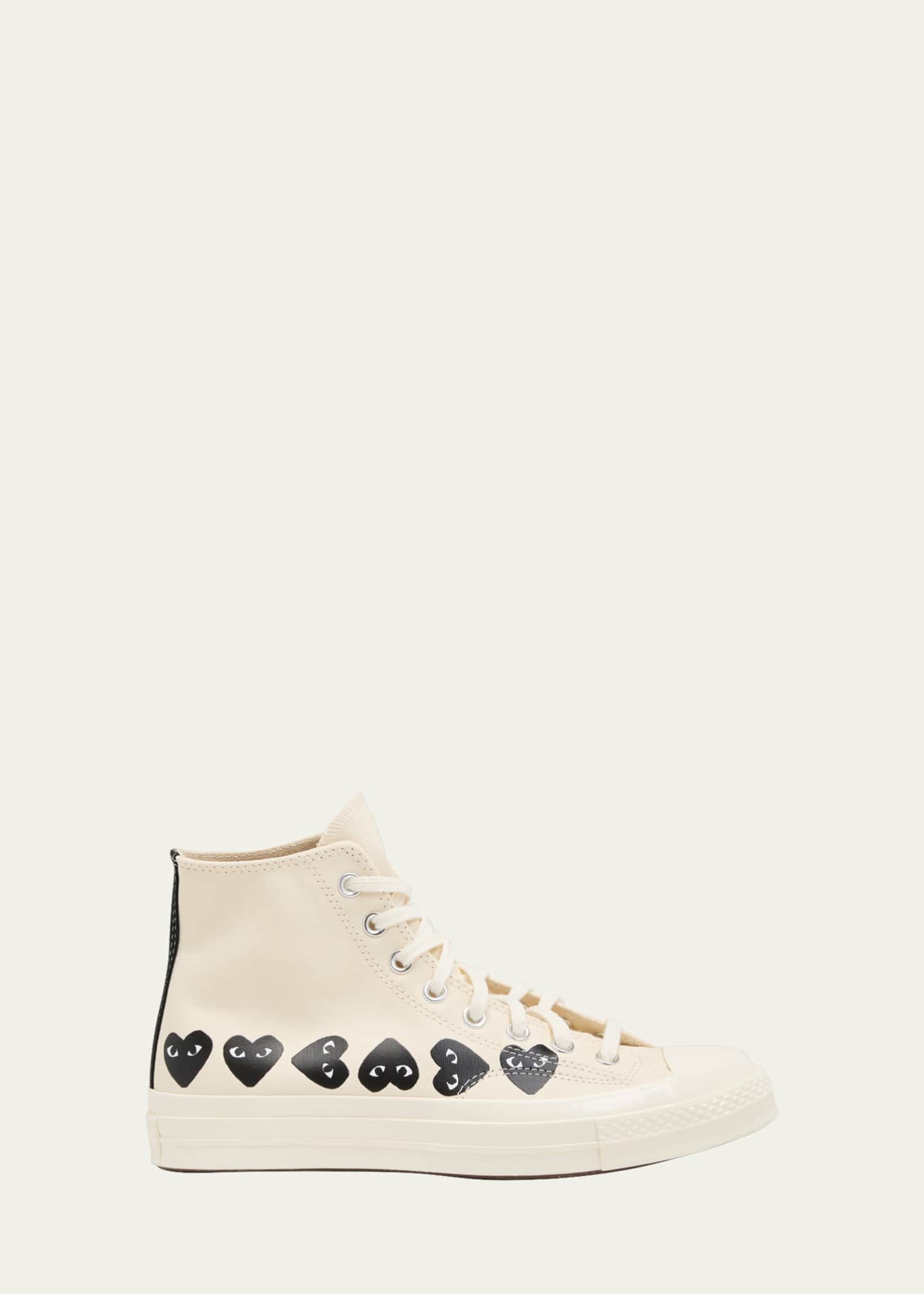 CDG Play x Converse Multi Heart Low-Top Sneakers - Bergdorf Goodman