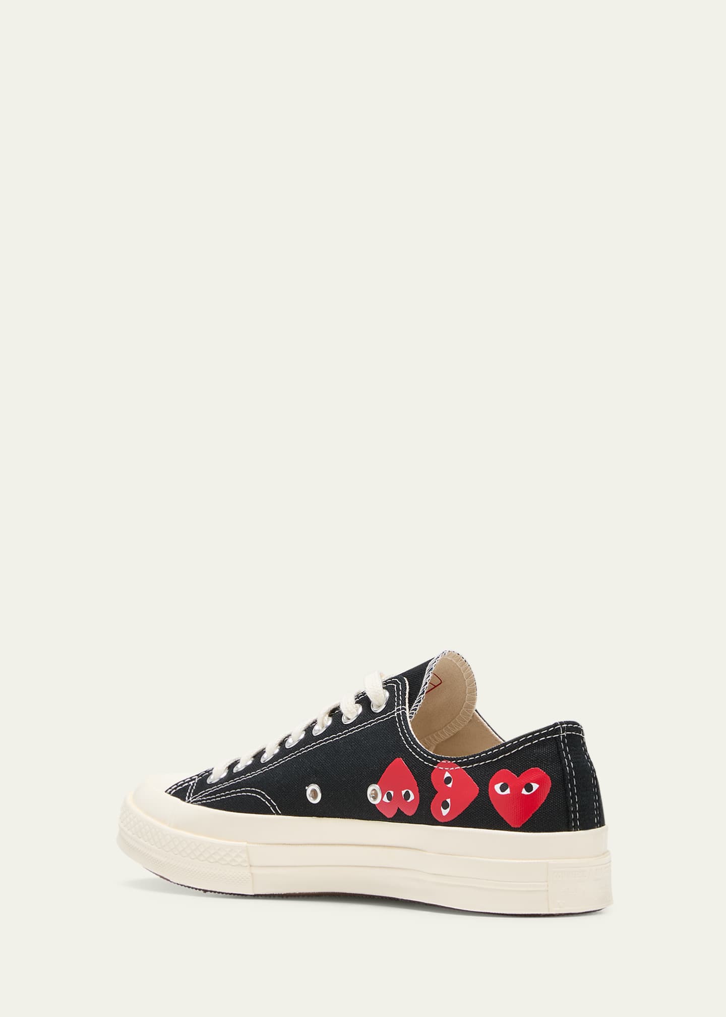 CDG Play x Converse Multi Heart Low-Top Sneakers - Bergdorf Goodman