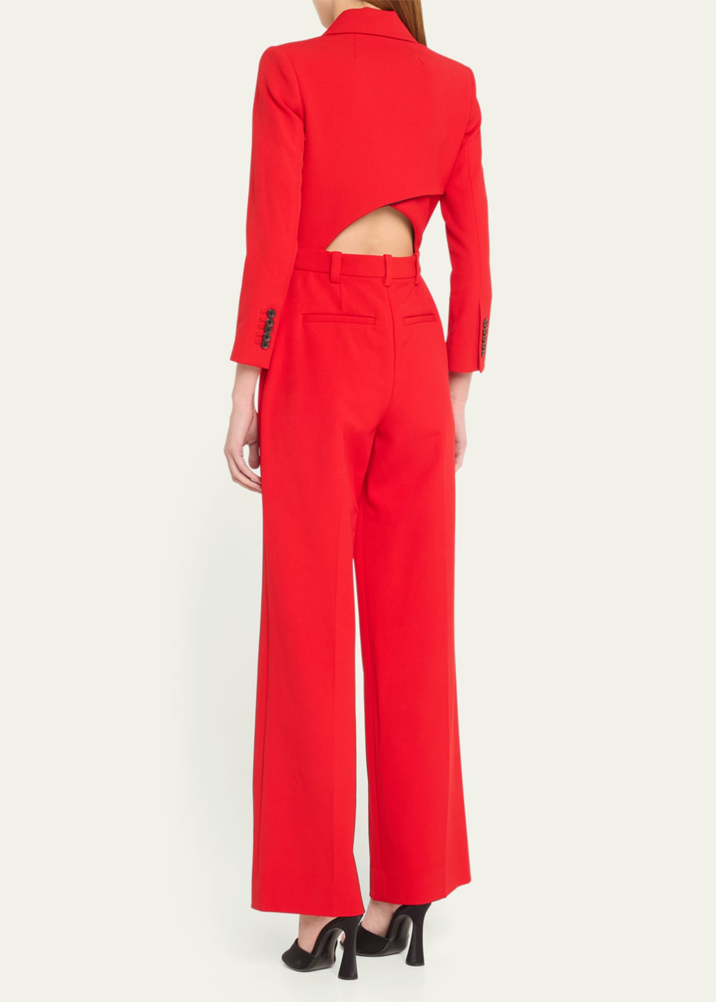 The Crimson Halter Jumpsuit – shopkeneealinton