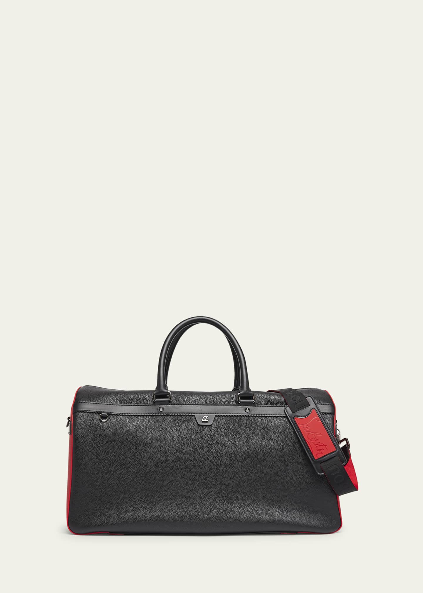 Christian Louboutin Men s Ruisbuddy Leather Duffel Bag Bergdorf Goodman