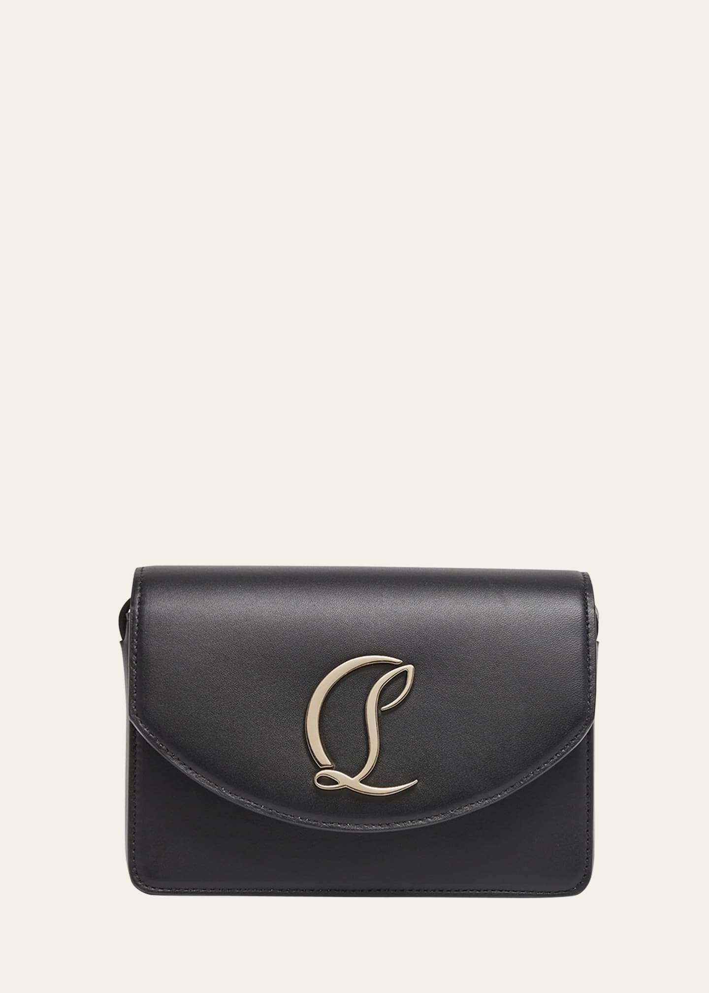 Christian Louboutin, Loubi54 small black crossbody bag