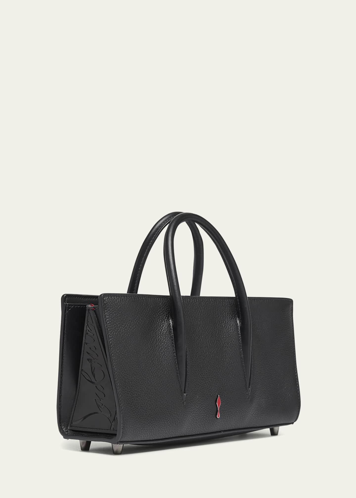 Christian Louboutin Paloma Baguette in Leather with Loubinthesky Spikes Image 3 of 6