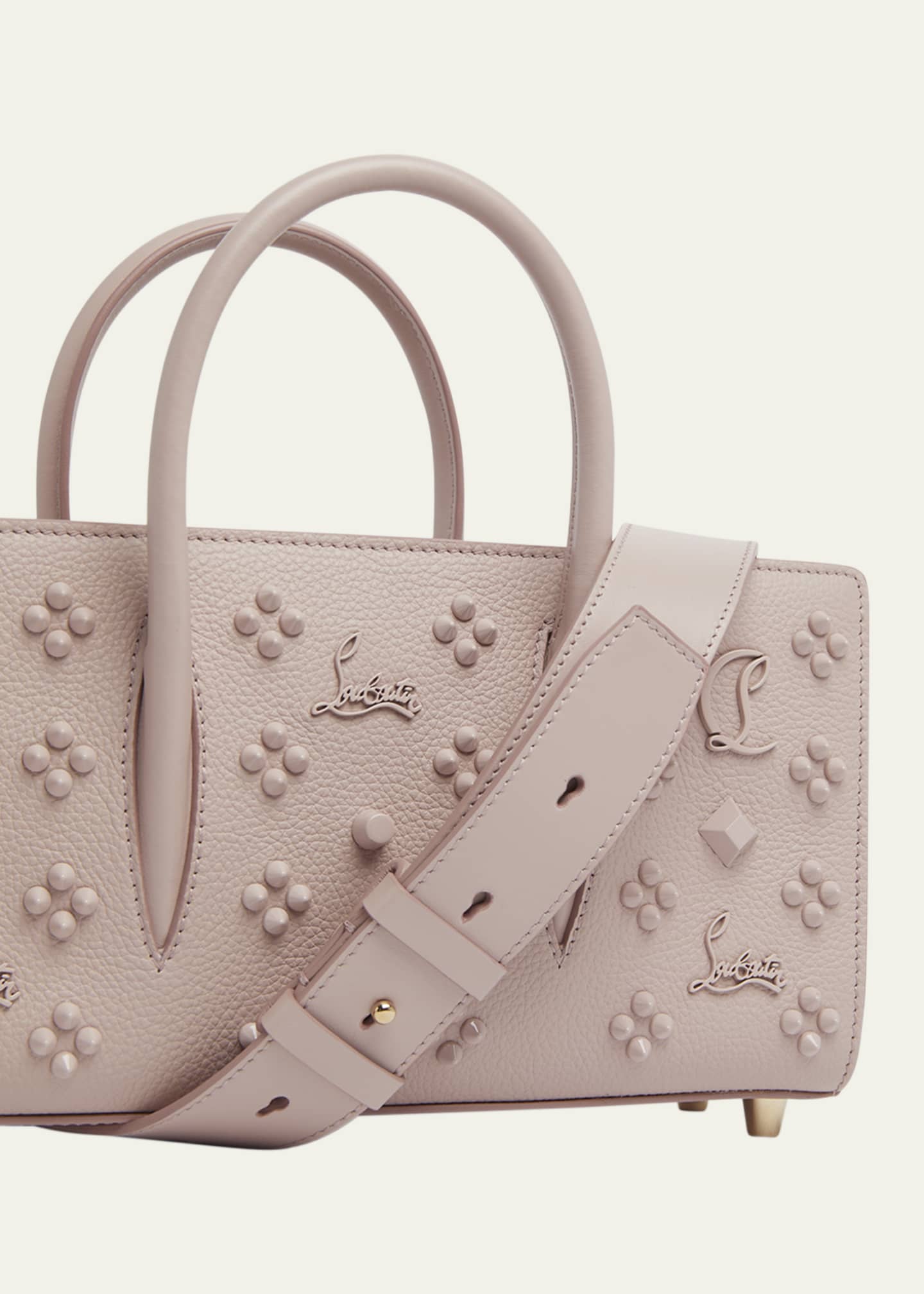 Christian Louboutin Paloma Baguette in Leather with Loubinthesky Spikes Image 6 of 6