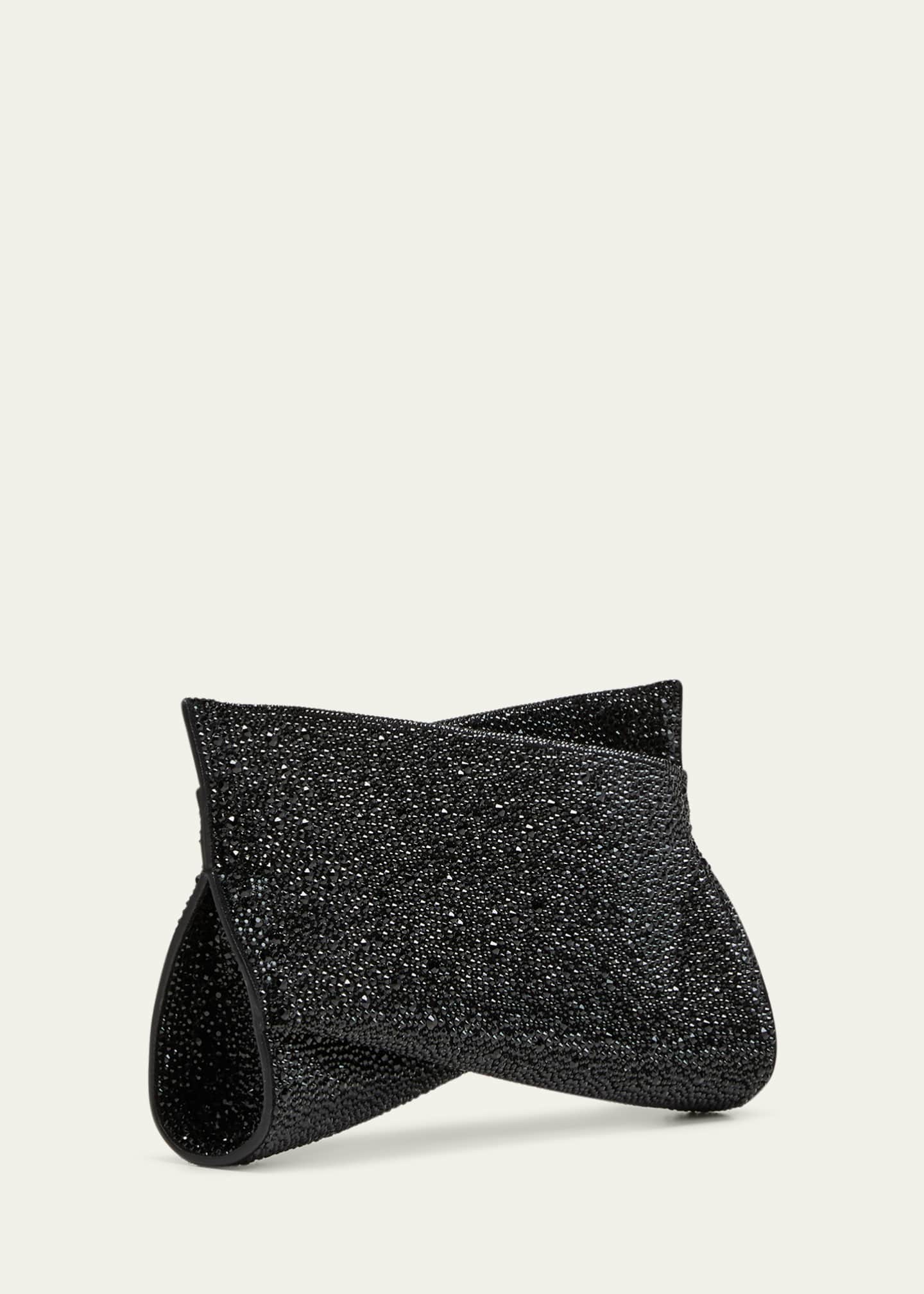 Christian Louboutin Loubitwist Small Clutch in Strass Image 3 of 5