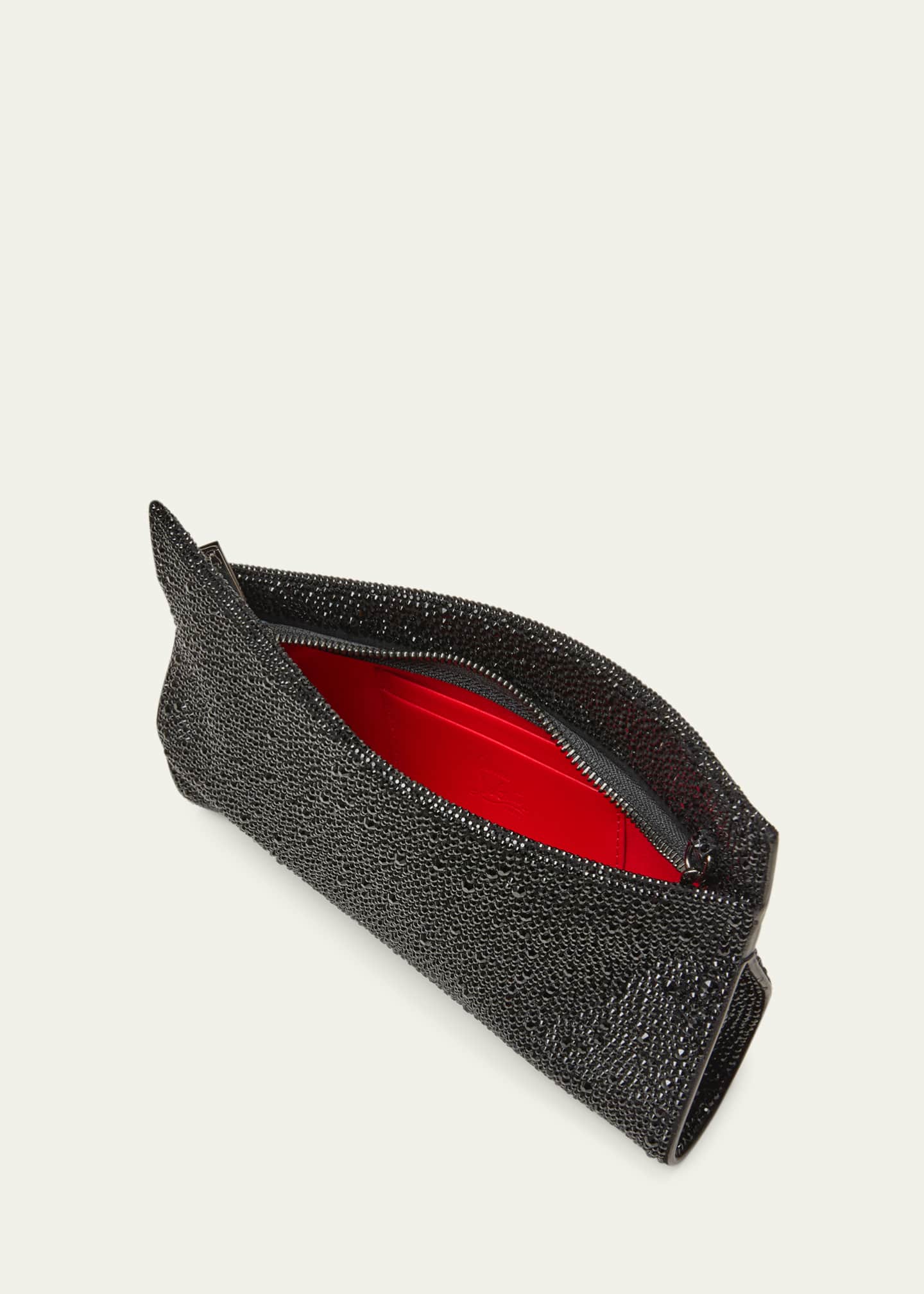 Christian Louboutin Loubitwist Small Clutch in Strass Image 4 of 5