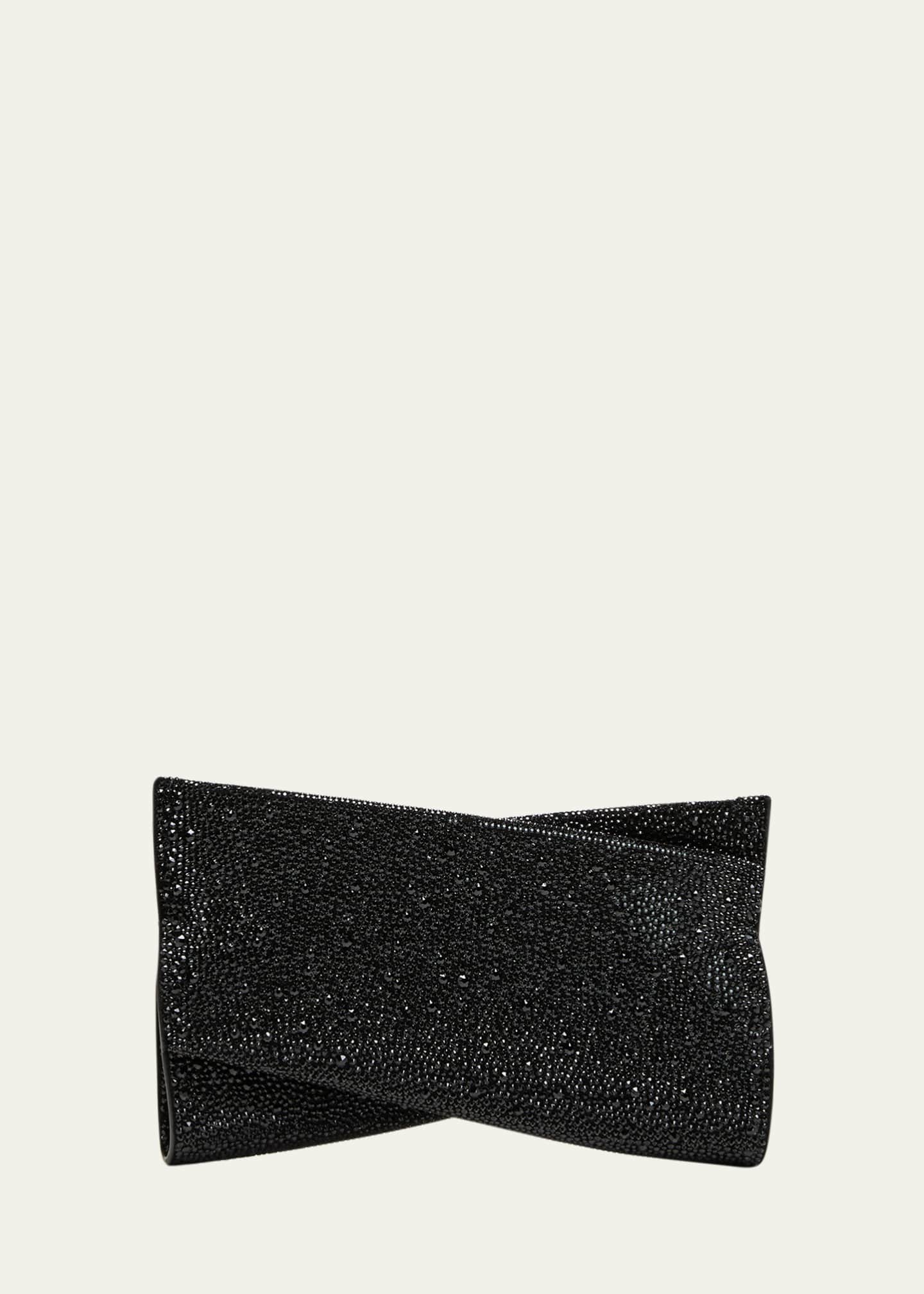 Christian Louboutin Loubitwist Small Clutch in Strass Image 1 of 5