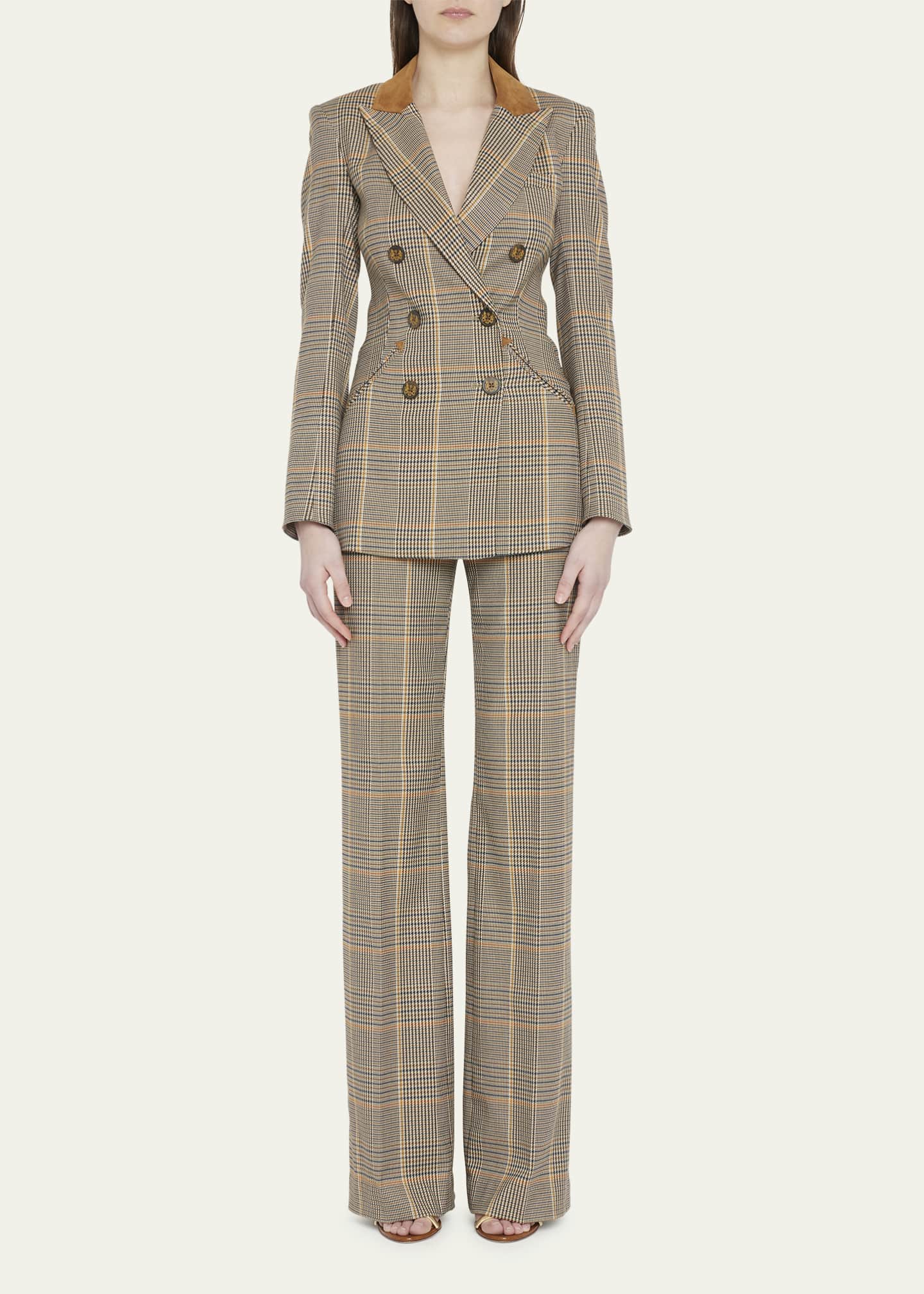 Veronica Beard Elvana Plaid Dickey Jacket Bergdorf Goodman