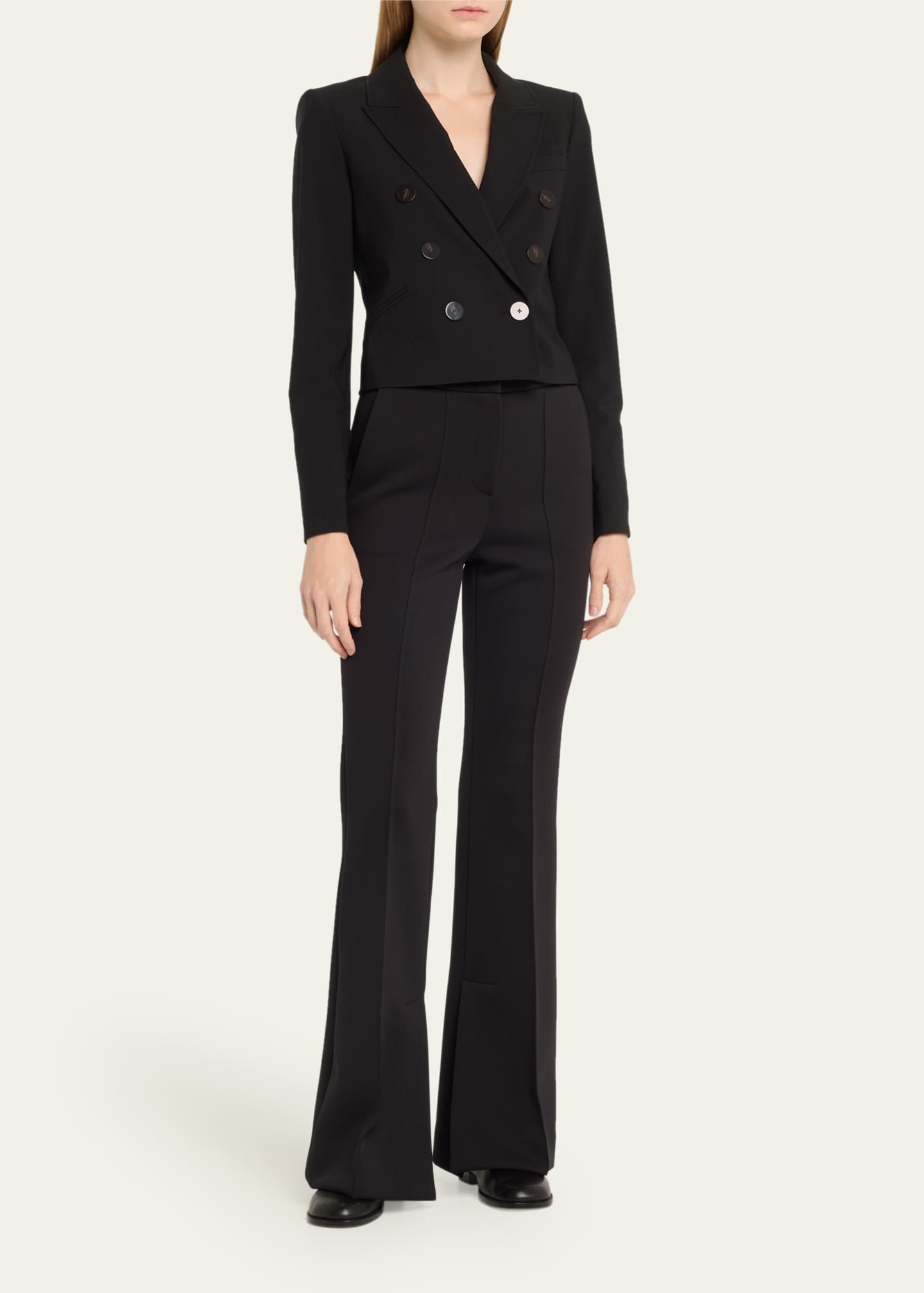Veronica Beard Nevis Cropped Tailored Jacket - Bergdorf Goodman