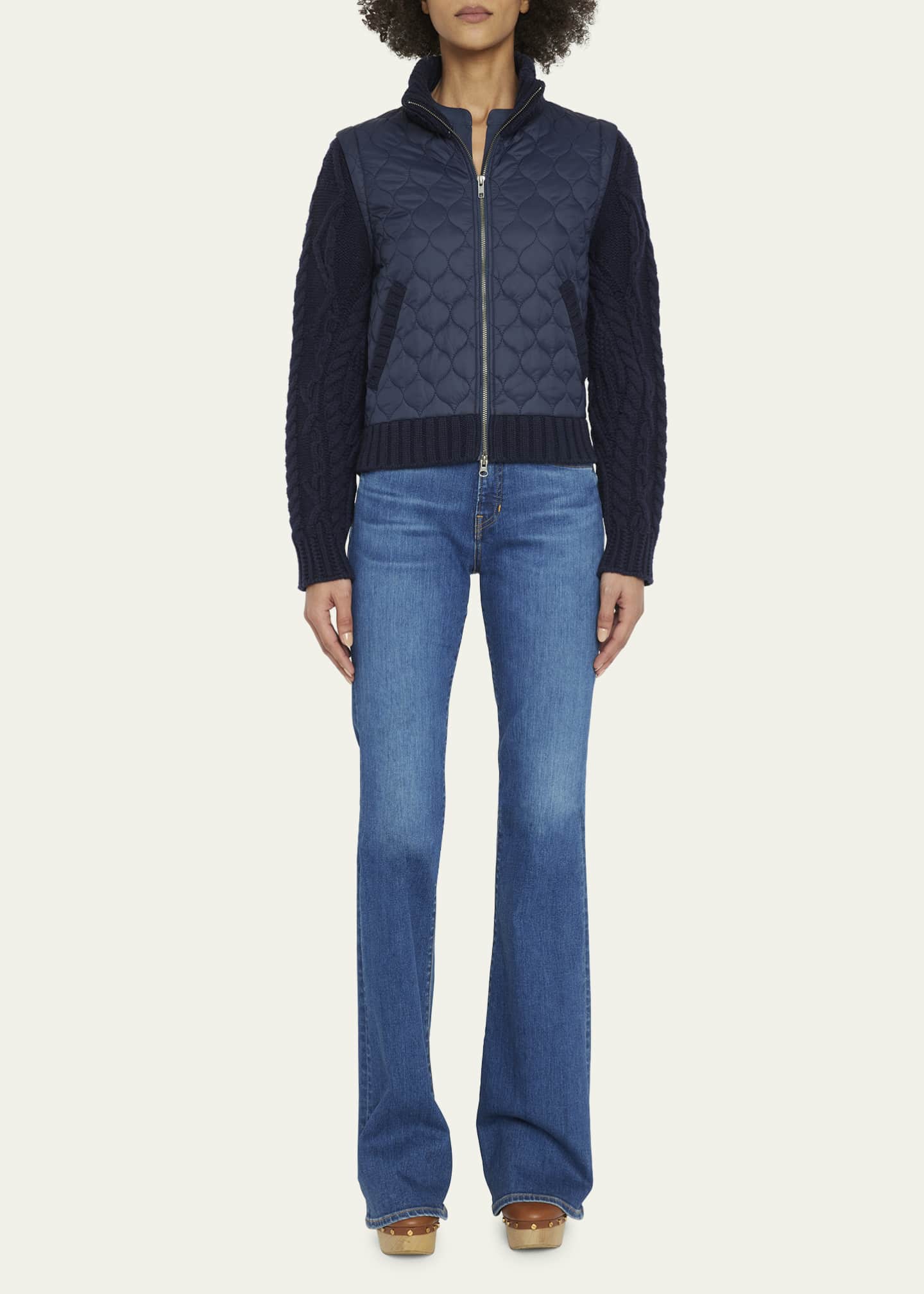 Veronica Beard Patra MixedMedia Jacket Bergdorf Goodman