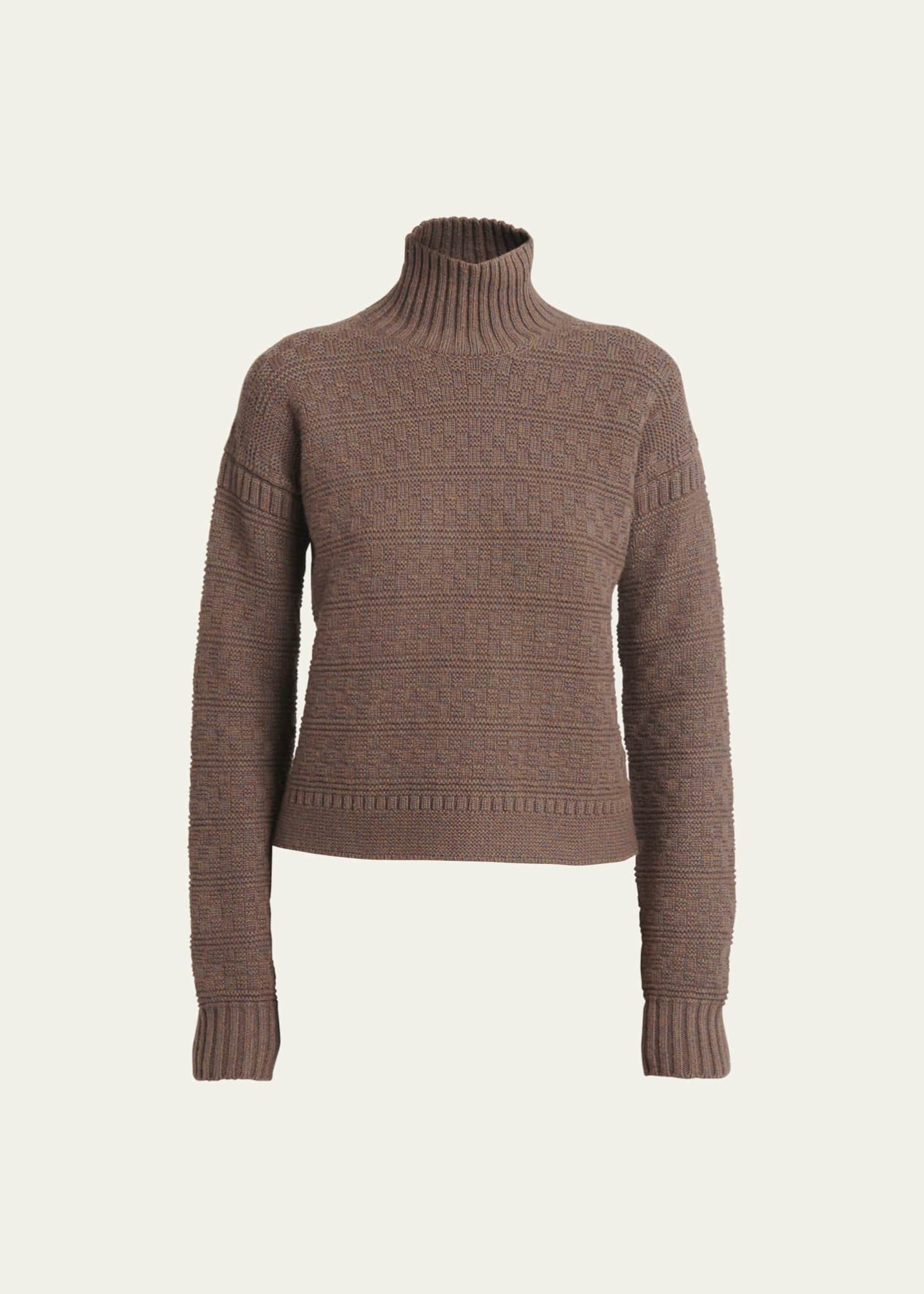 Loro Piana - Sweater Classic Turtleneck, Man, White, Baby Cashmere, Size 48