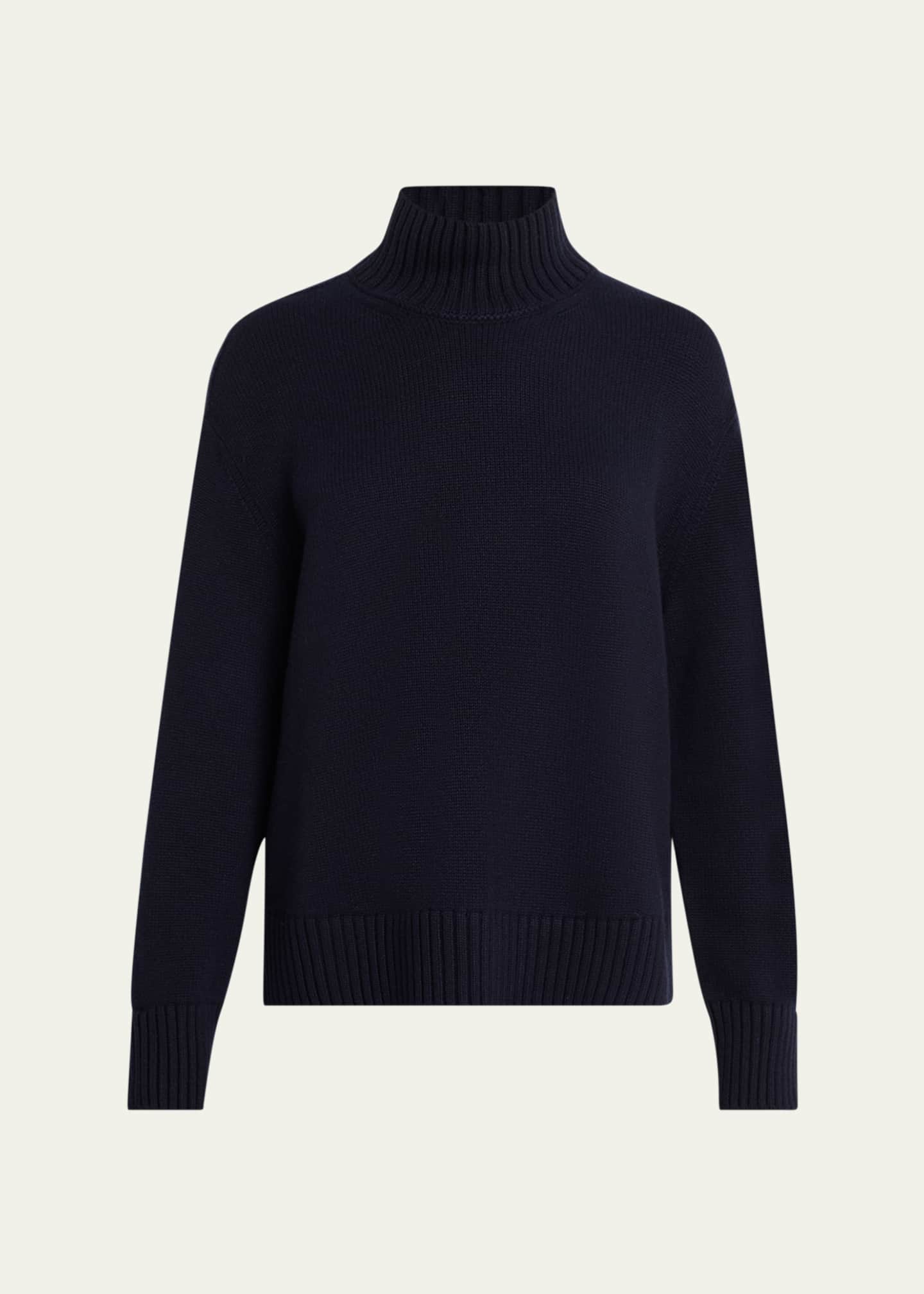 Loro Piana Parksville High-Neck Cashmere Sweater Image 1 of 5