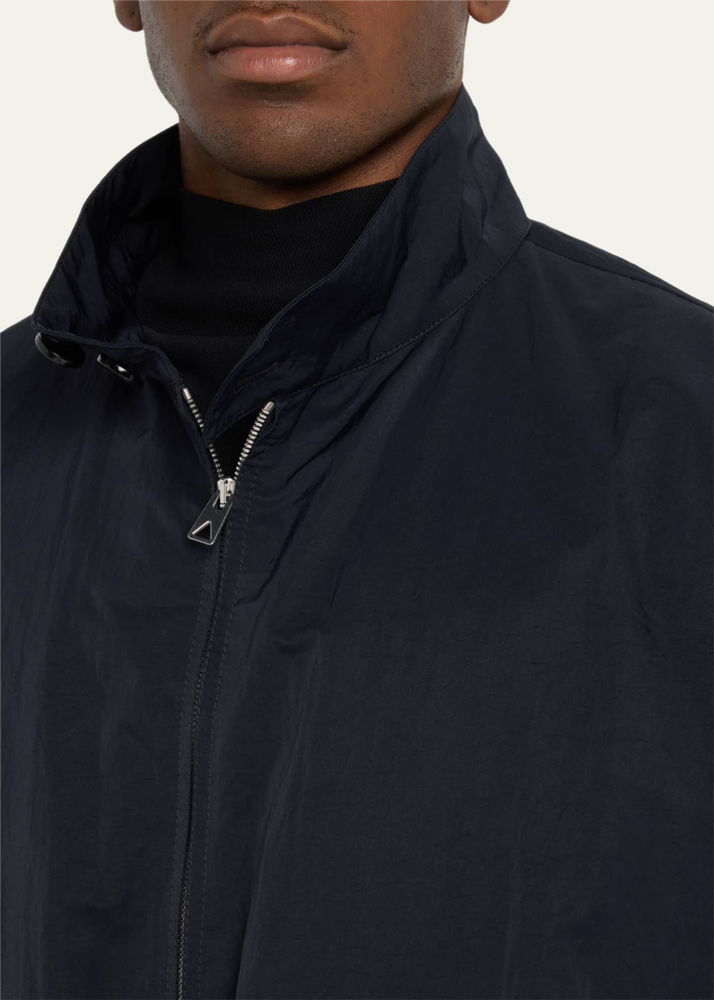 Bottega Veneta Men's Technical Nylon Blouson Jacket