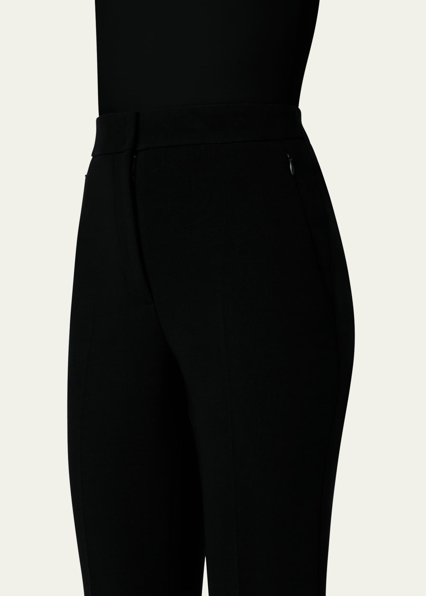 Akris Farida DoubleFace Wool BootCut Pants Bergdorf Goodman