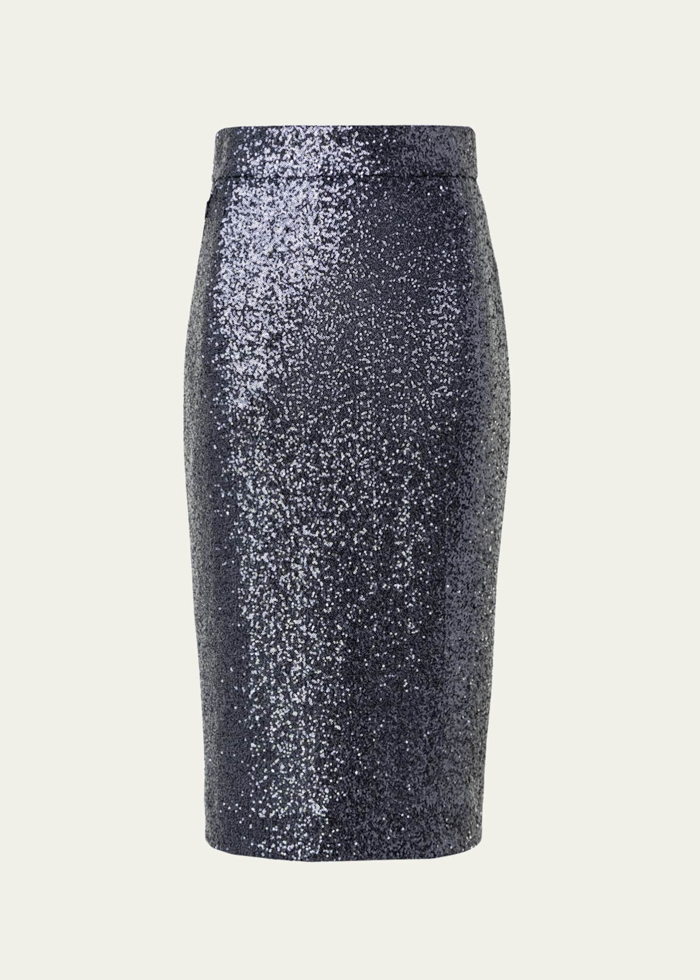Sequin jersey skirt best sale