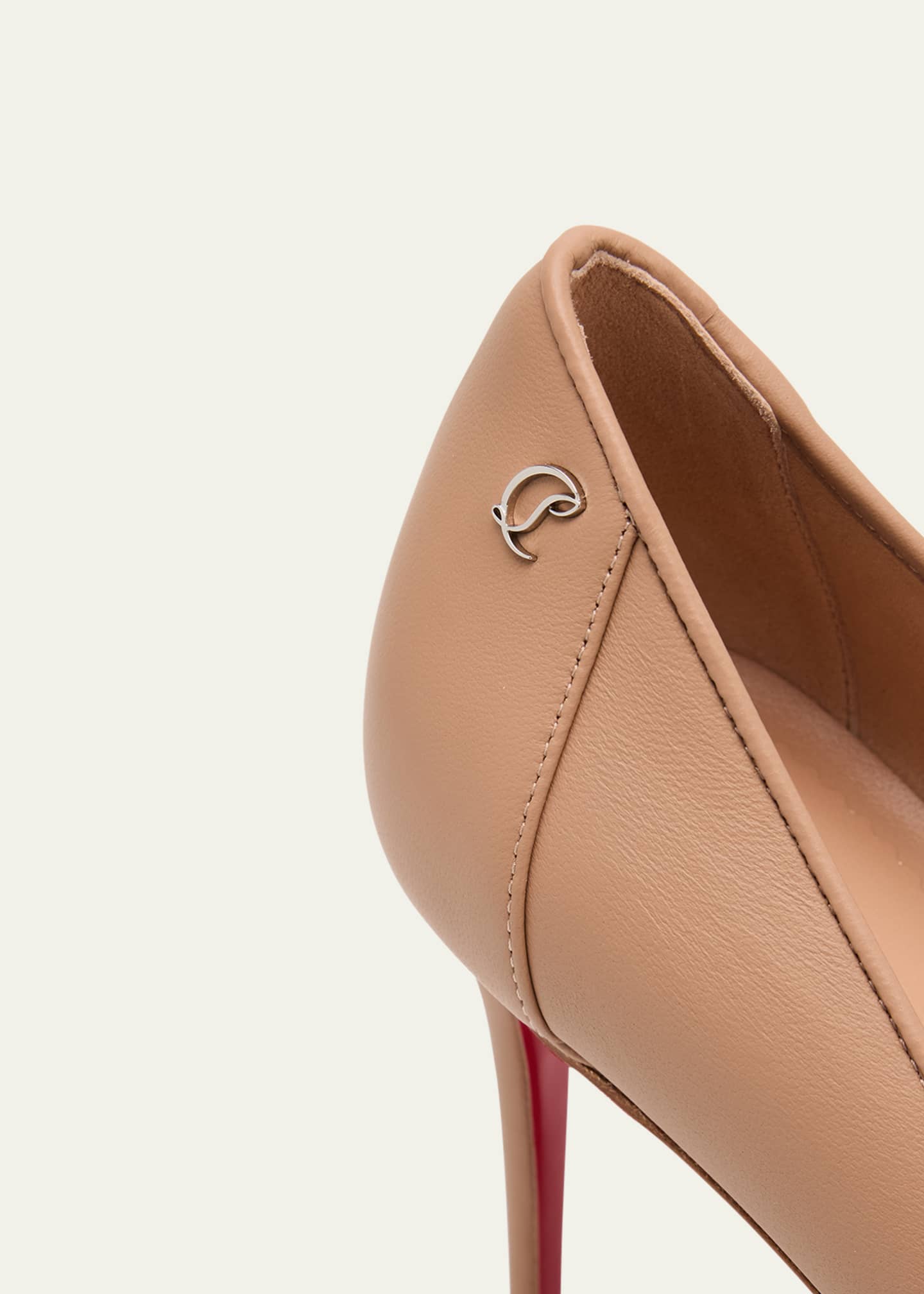 Christian Louboutin Sporty Kate Napa Red Sole Pumps Image 5 of 6