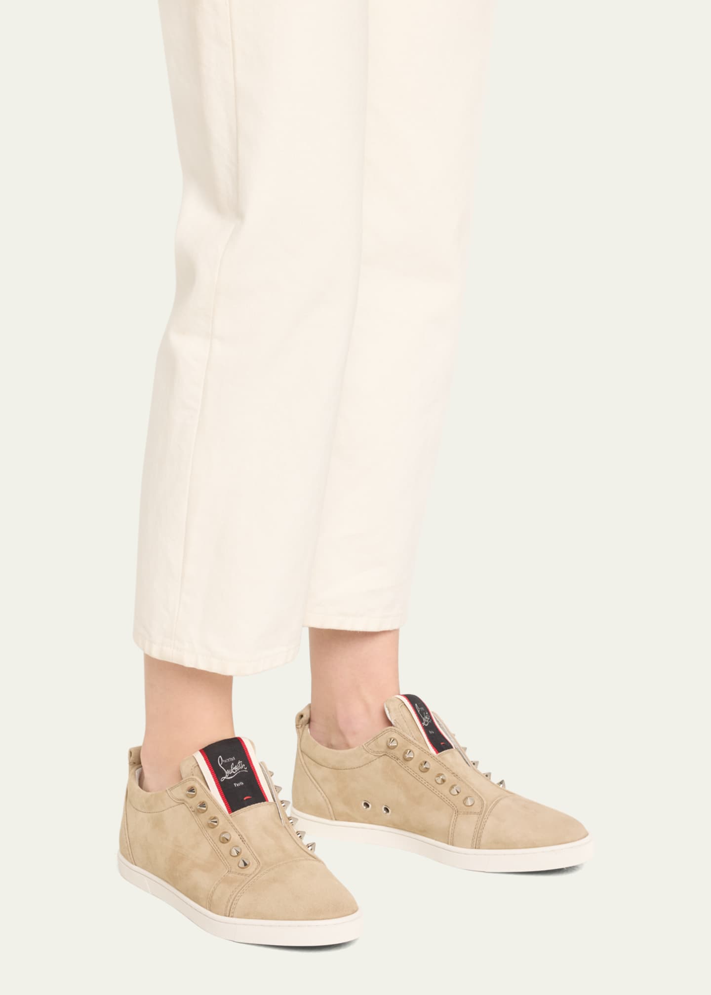Christian louboutin suede sales