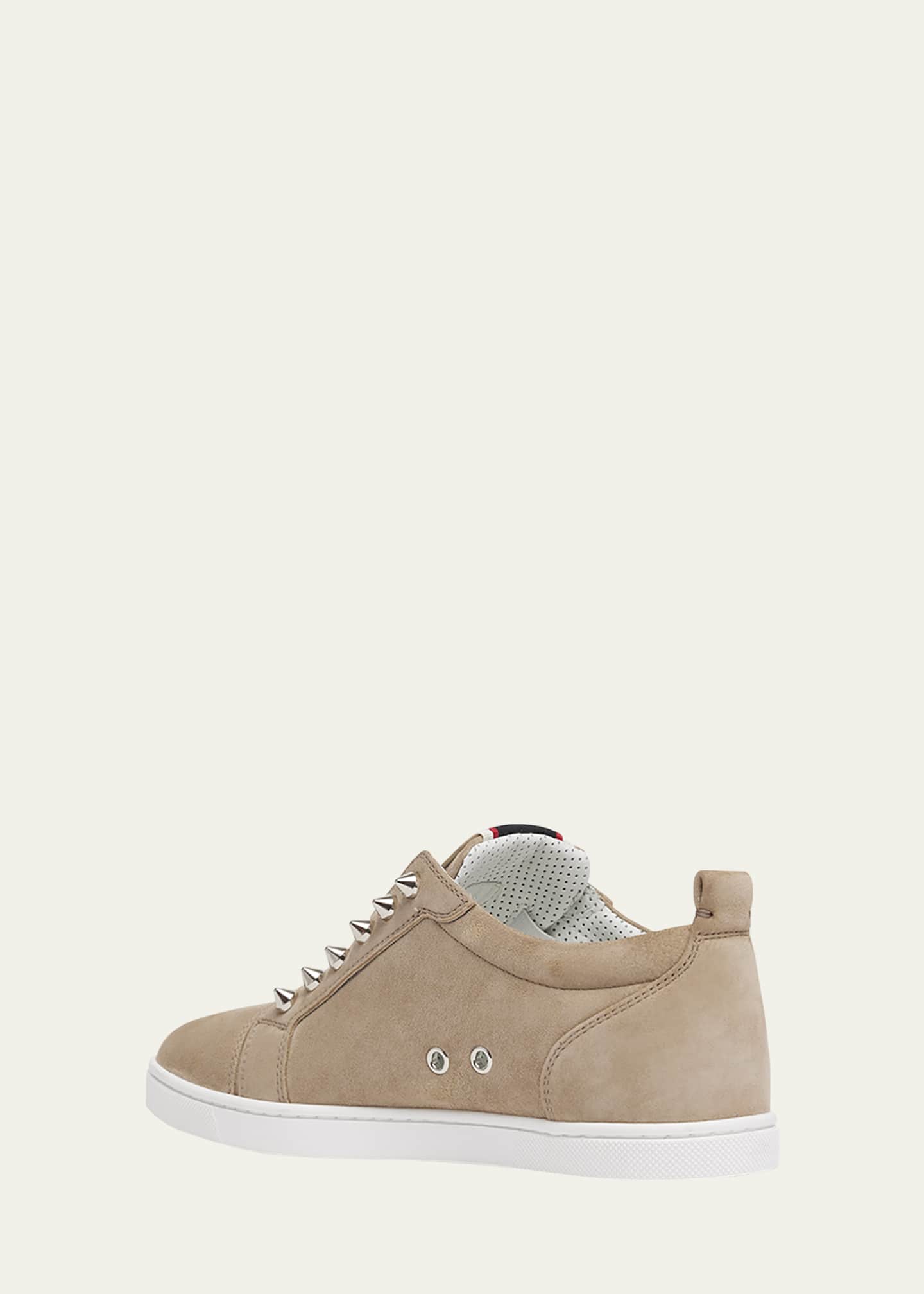 Christian louboutin suede sneakers sales