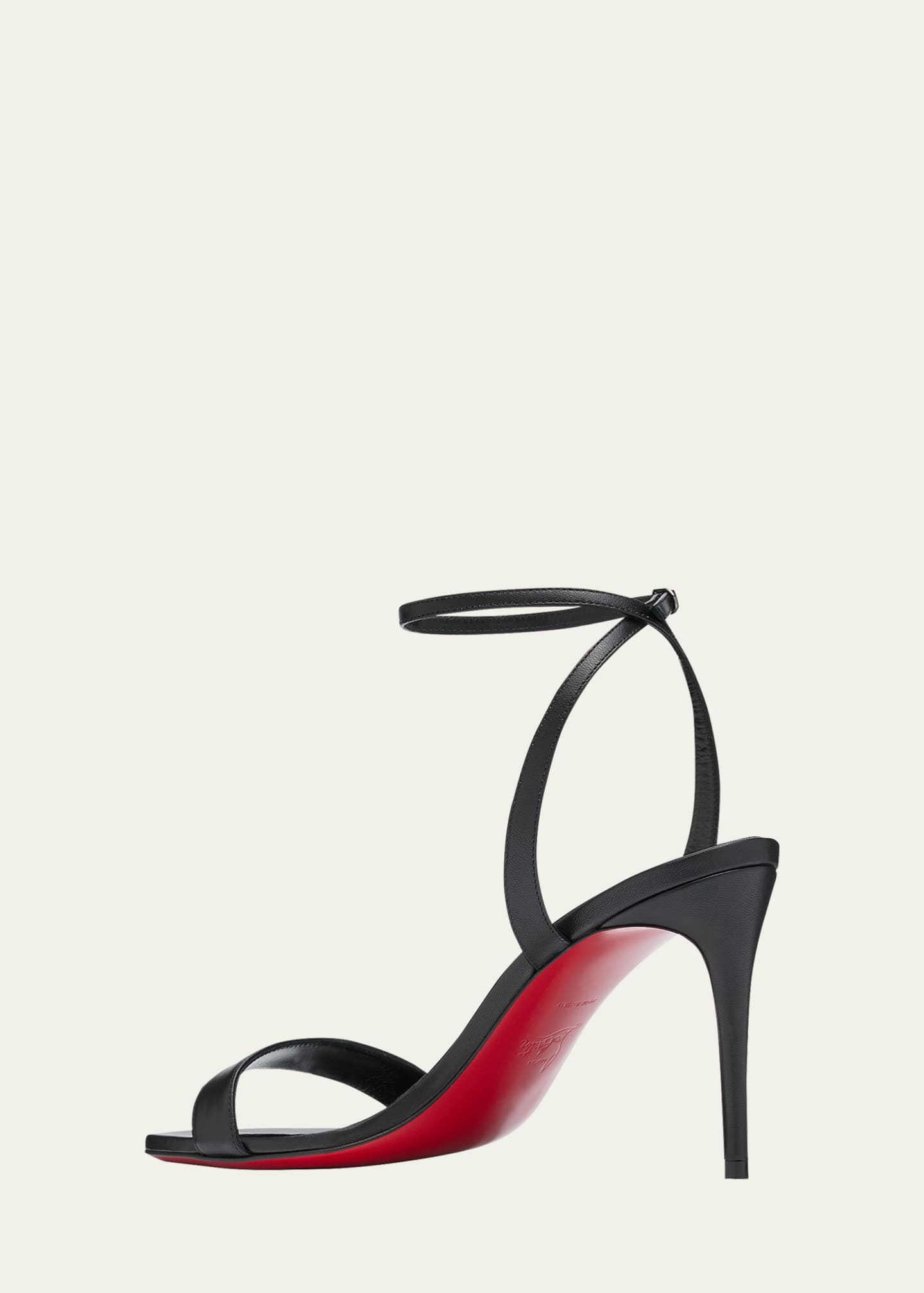 Christian Louboutin Loubigirl Ankle-Strap Red Sole Sandals Image 4 of 5