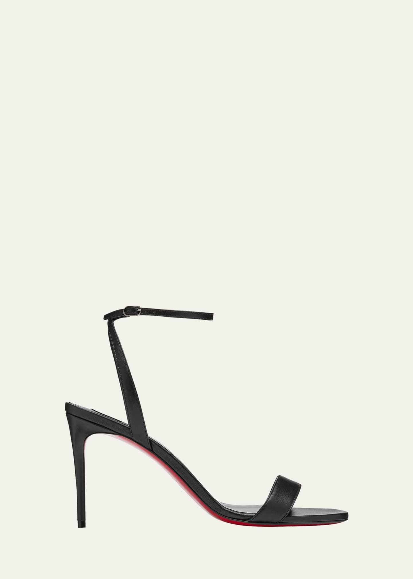 Christian Louboutin Loubigirl Ankle-Strap Red Sole Sandals Image 1 of 5