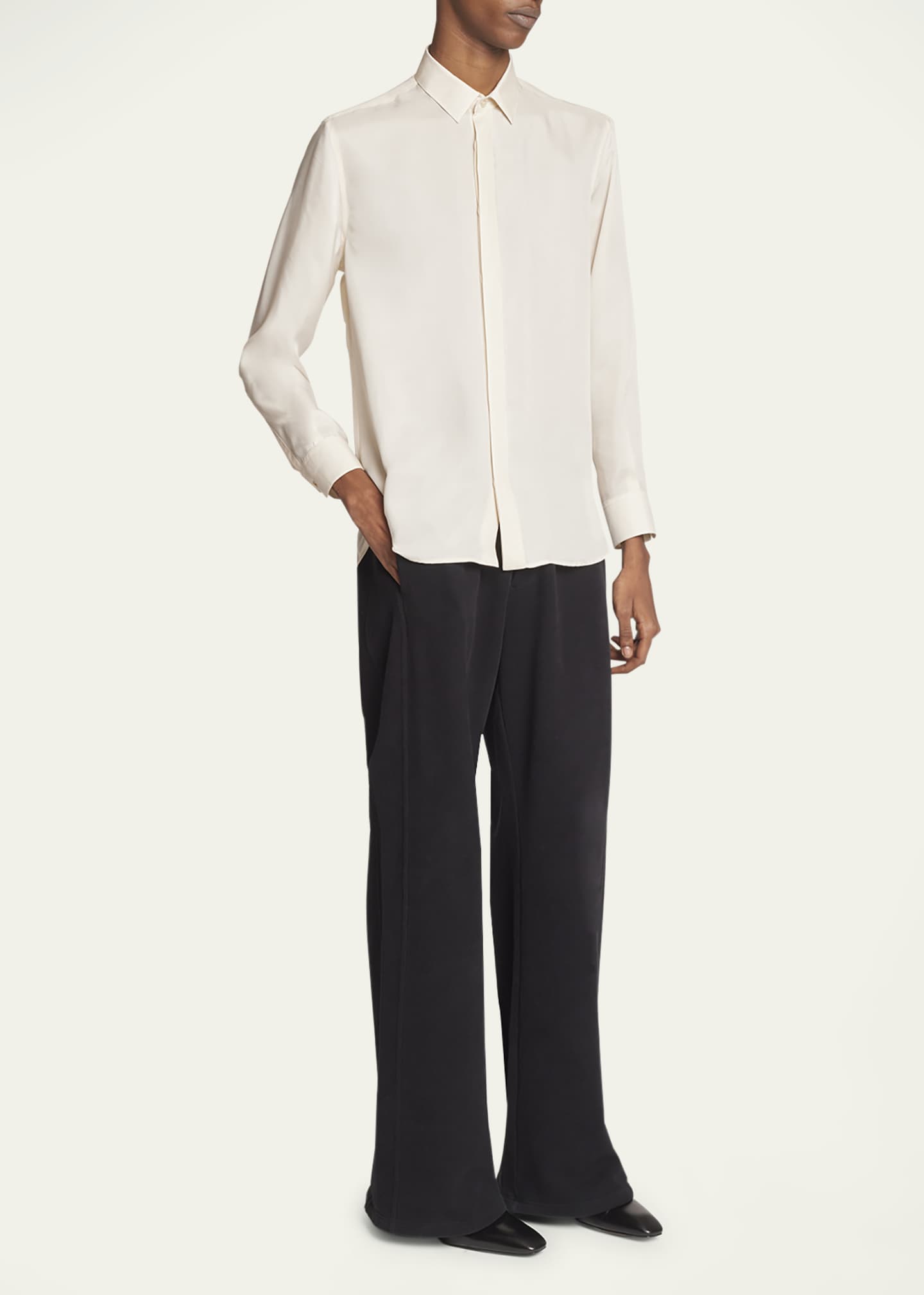 Yves saint laurent white new arrivals shirt