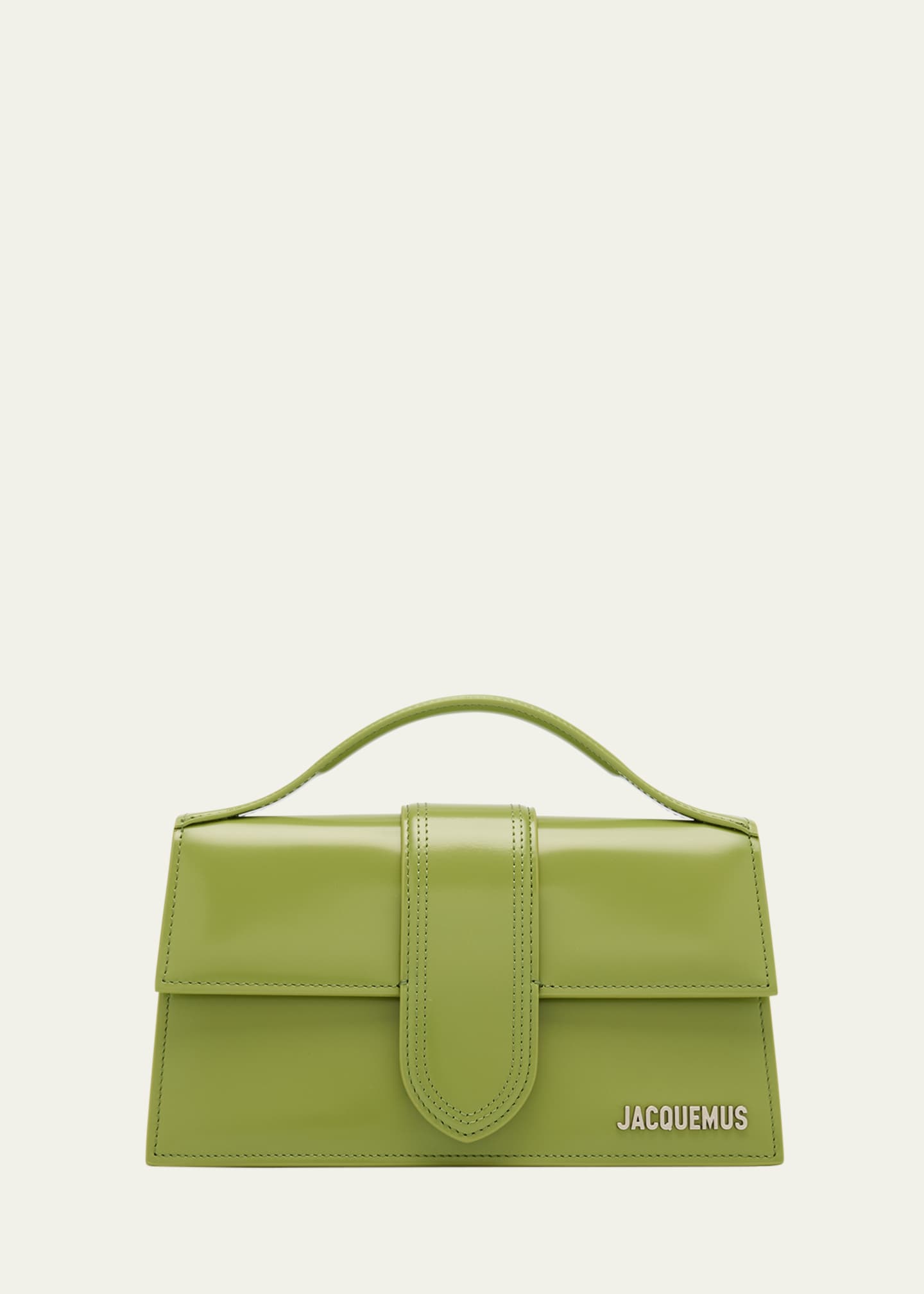 Jacquemus Le Grand Bambino Leather Crossbody Flap Bag Image 1 of 6