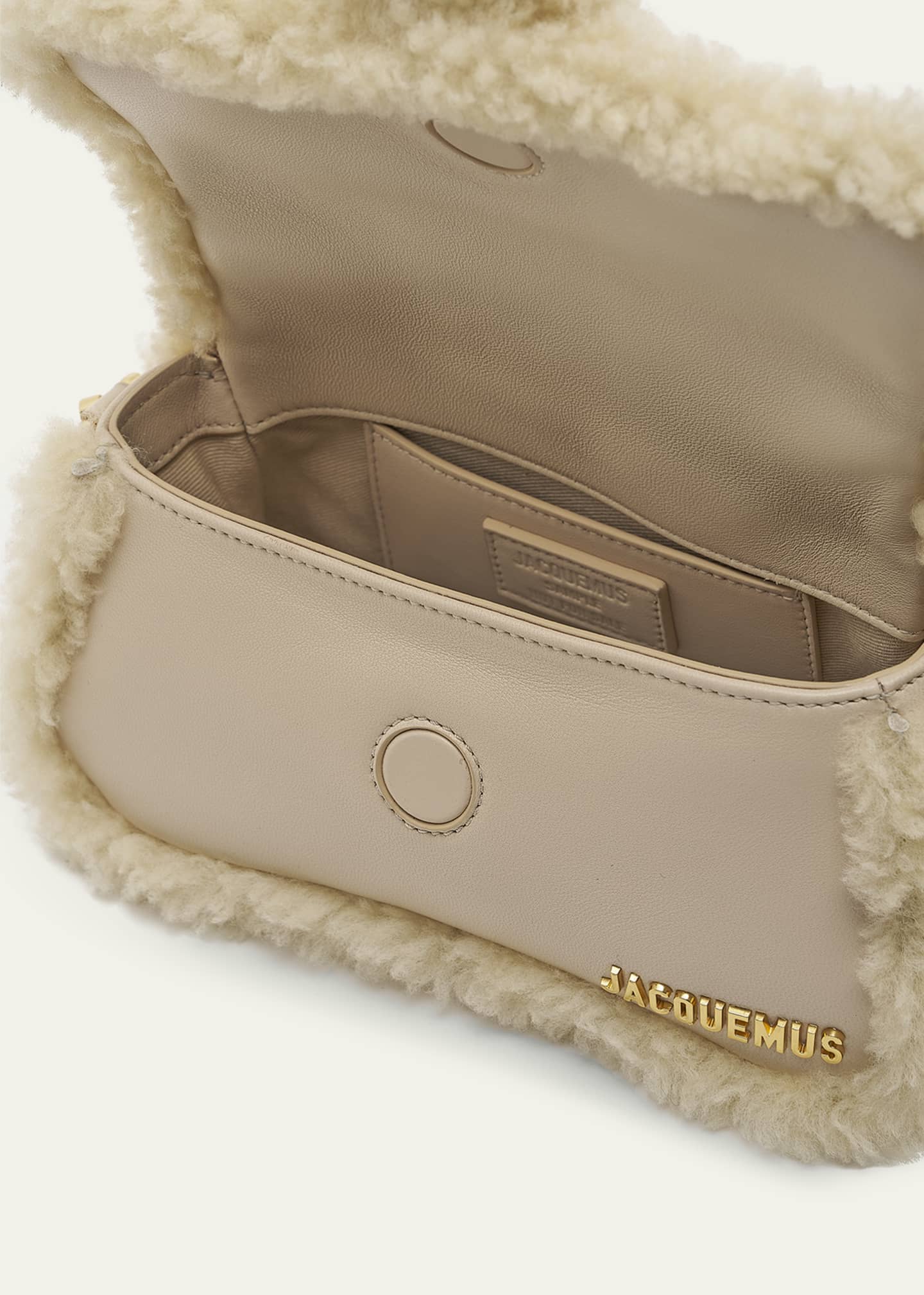 Shearling sheep bag deals