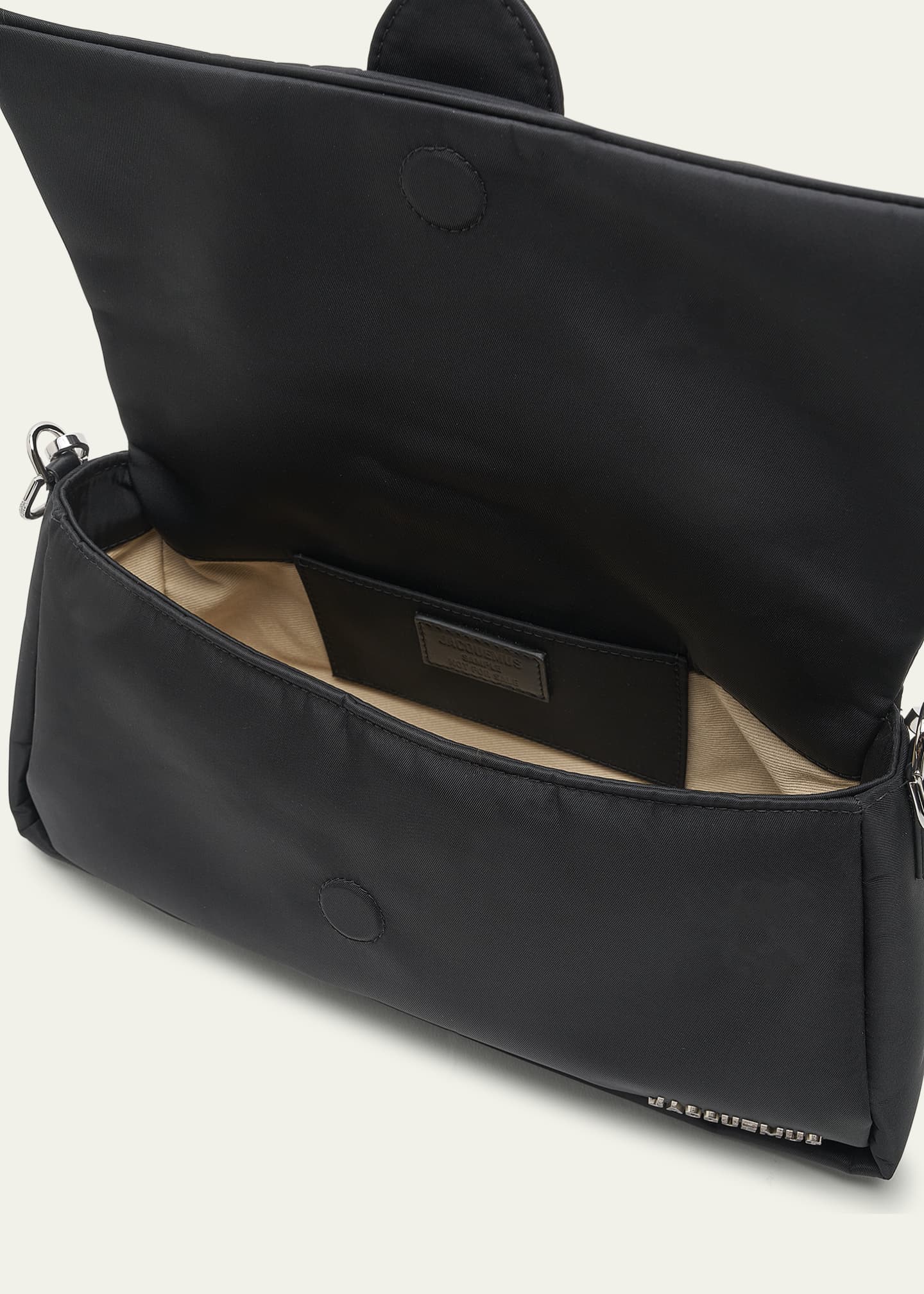  Other Stories Small Nylon Shoulder Bag in Black