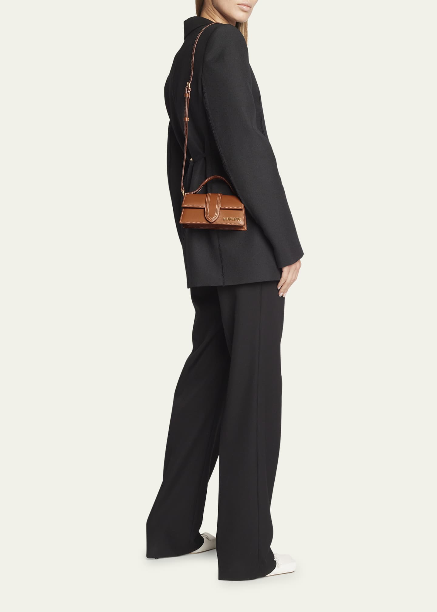 Jacquemus Le Bambino Leather Crossbody Bag - Bergdorf Goodman