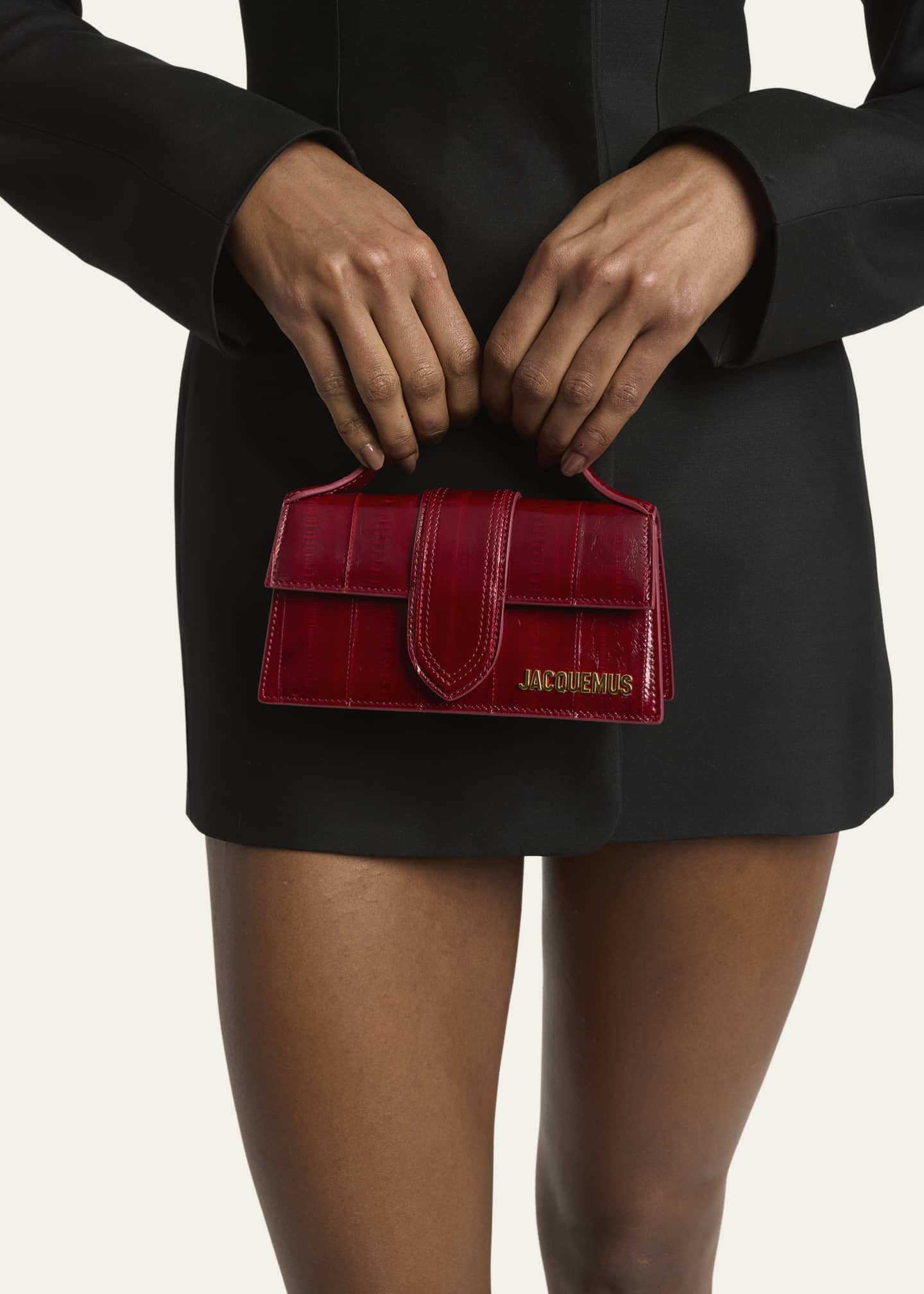 ハンドバッグ JACQUEMUS 'Le Bambino' handbag Red Jacquemus Le Bambino Handbag in Red 470 – Leigh's of Breton