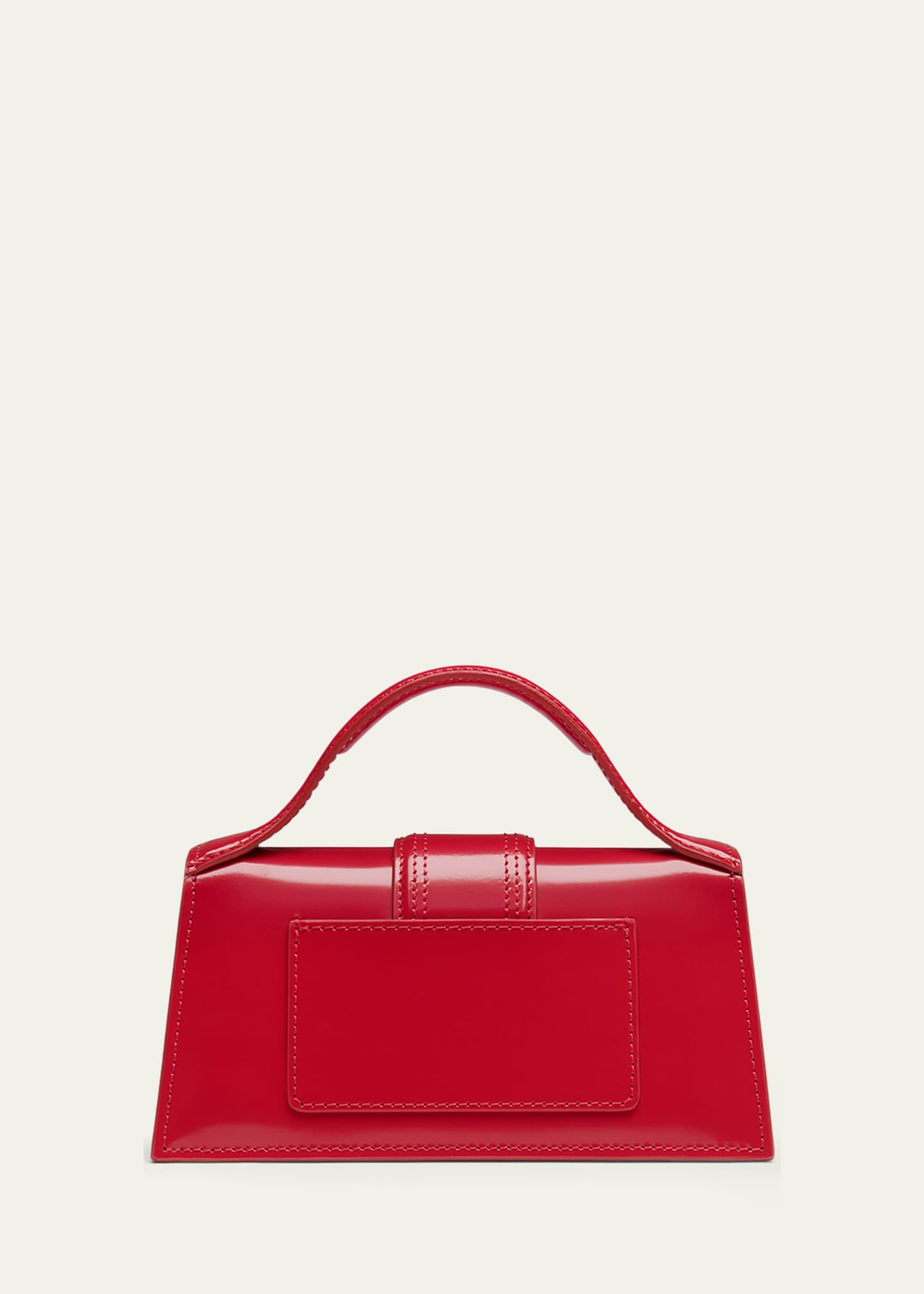 Jacquemus Le Bambino Patent Top-Handle Bag - Bergdorf Goodman
