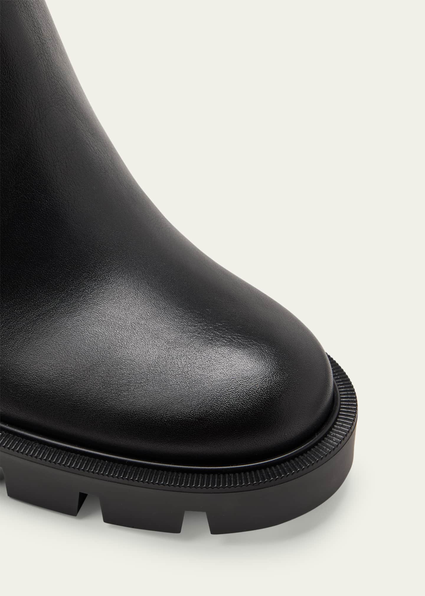 Red bottom chelsea boots cheap