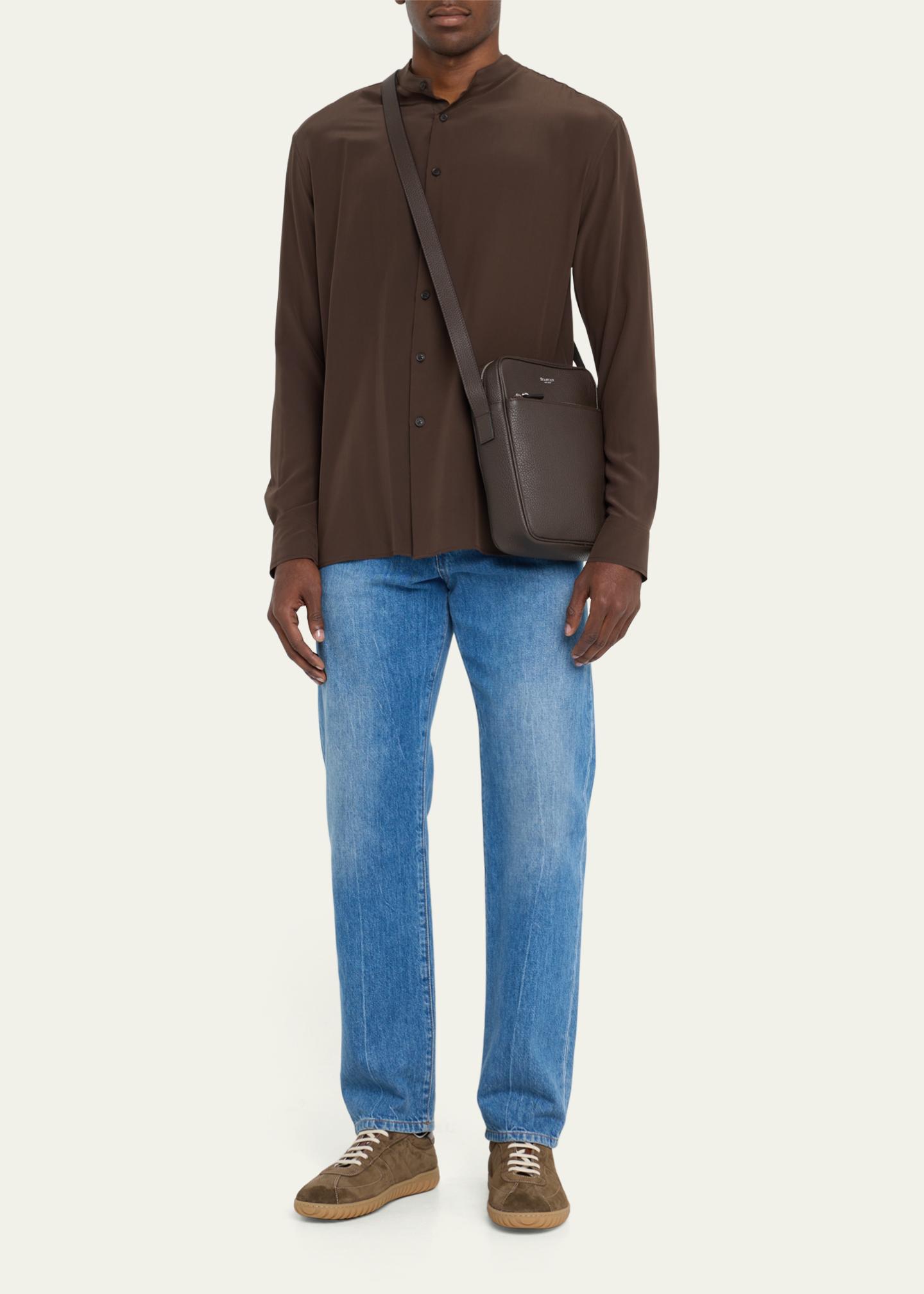 Jupe Crayon En Laine Et Cachemire Gunex Pour Bergdorf Goodman - Taille 6 (US), Marron - Occasion Très Bon état
