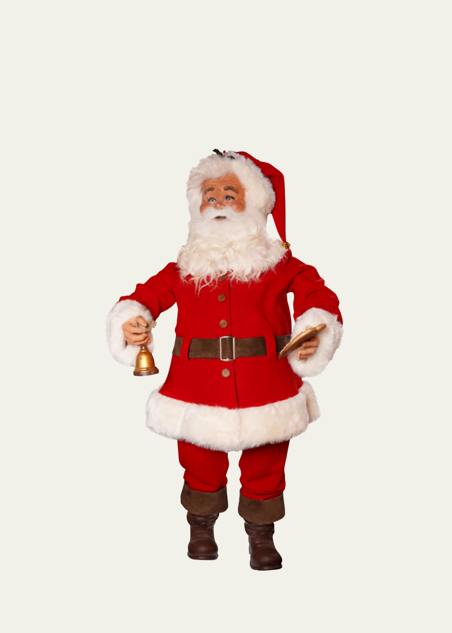 Creation Group Life-Size Animatronic Standing Santa Claus, 71"T