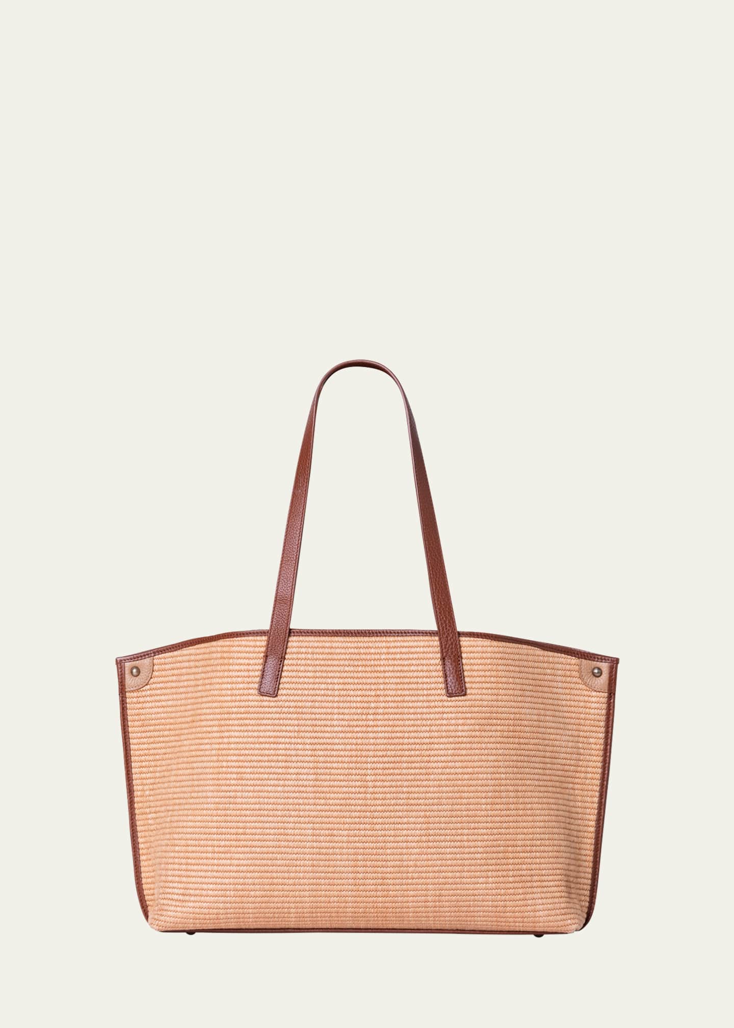 Akris Ai Small Raffia Shoulder Bag Image 3 of 5